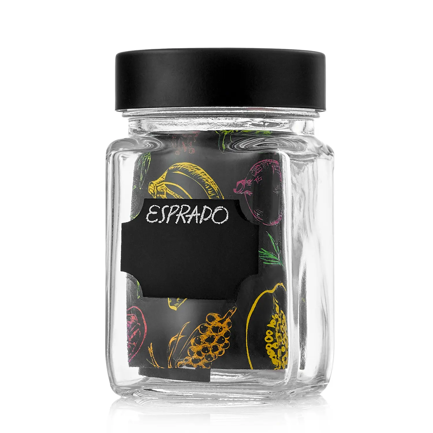 Банка для сыпучих продуктов Esprado Fresco 250 мл стекло цвет прозрачный - 3