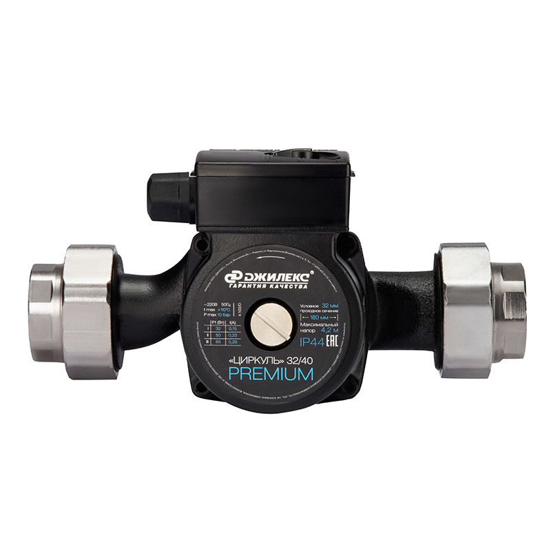 Изображение товара Циркуляционный насос Джилекс Premium Циркуль 32/40 - надежное отопление Россия
