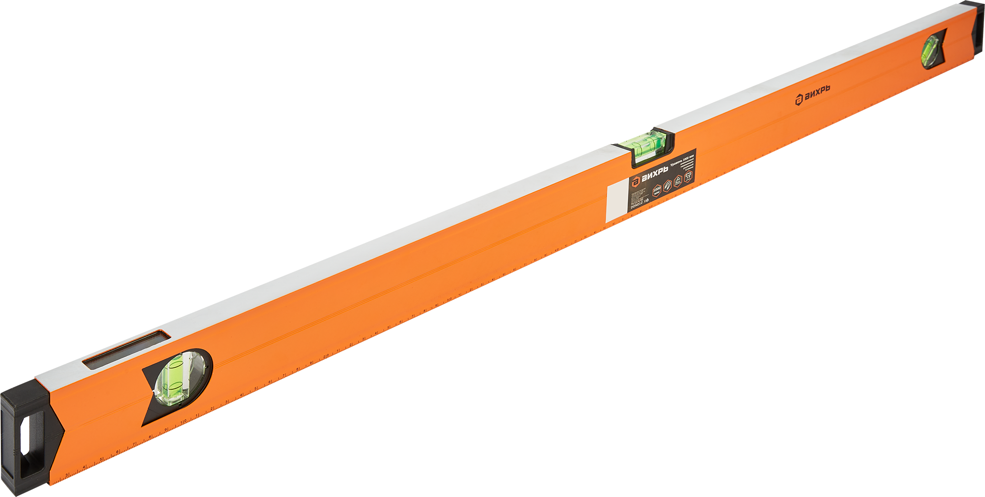 Изображение товара Уровень пузырьковый Вихрь 73/11/4/20 магнитный 1 м