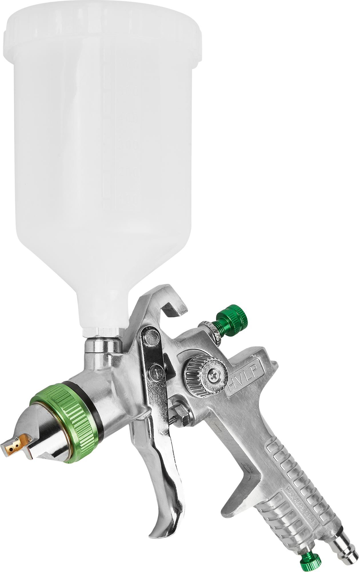 Изображение товара Краскопульт пневматический Pegas Pneumatic HVLP827 верхний бак 118 л/мин