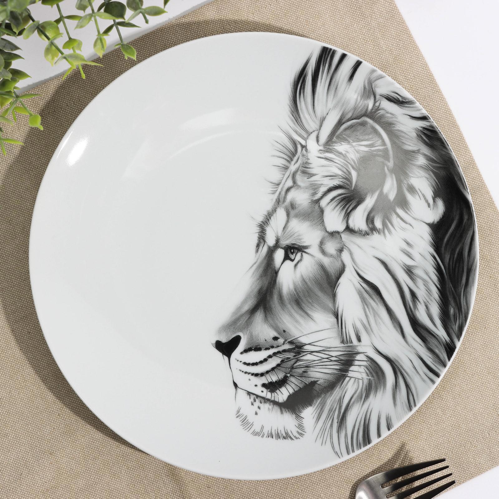 Изображение товара Тарелка Добрушский Фарфоровый Завод 7151181 24x3x30.50 см фарфор цвет белый