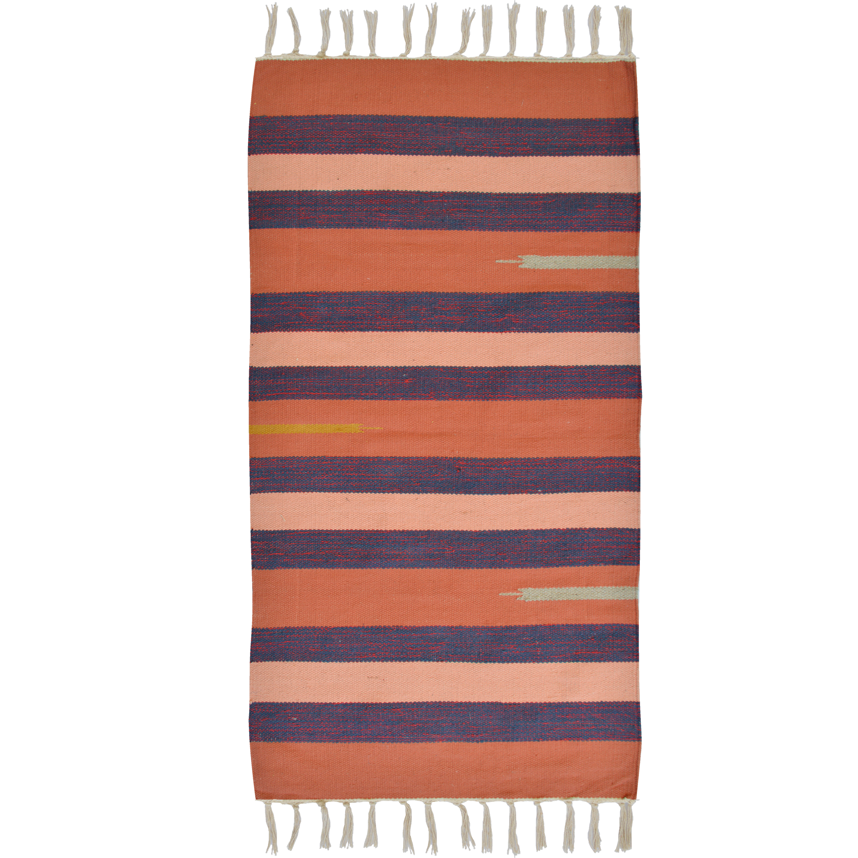 Изображение товара Декоративный хлопковый коврик Inspire Naelie 55x100 см разноцветный