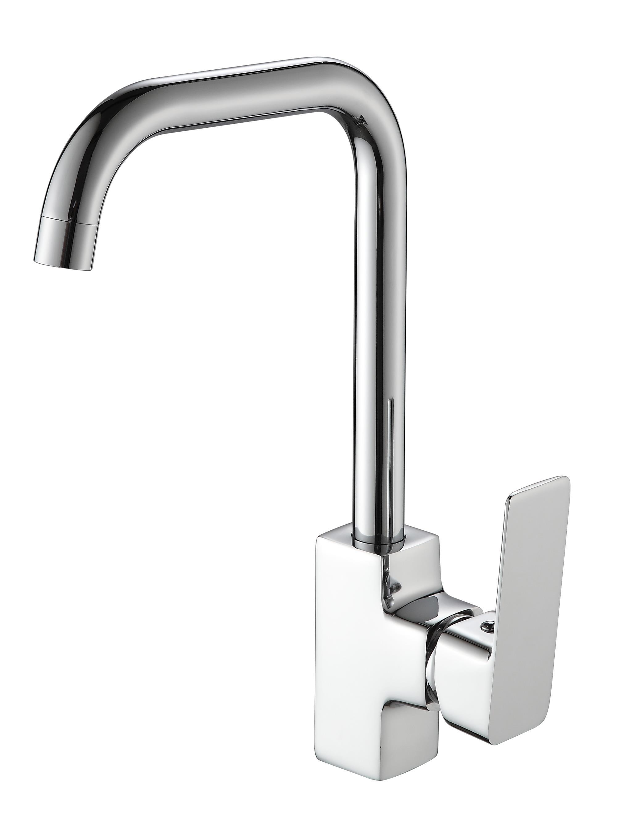 Изображение товара Смеситель Ammore Однорычажный с высоким изливом 26.5 см хром