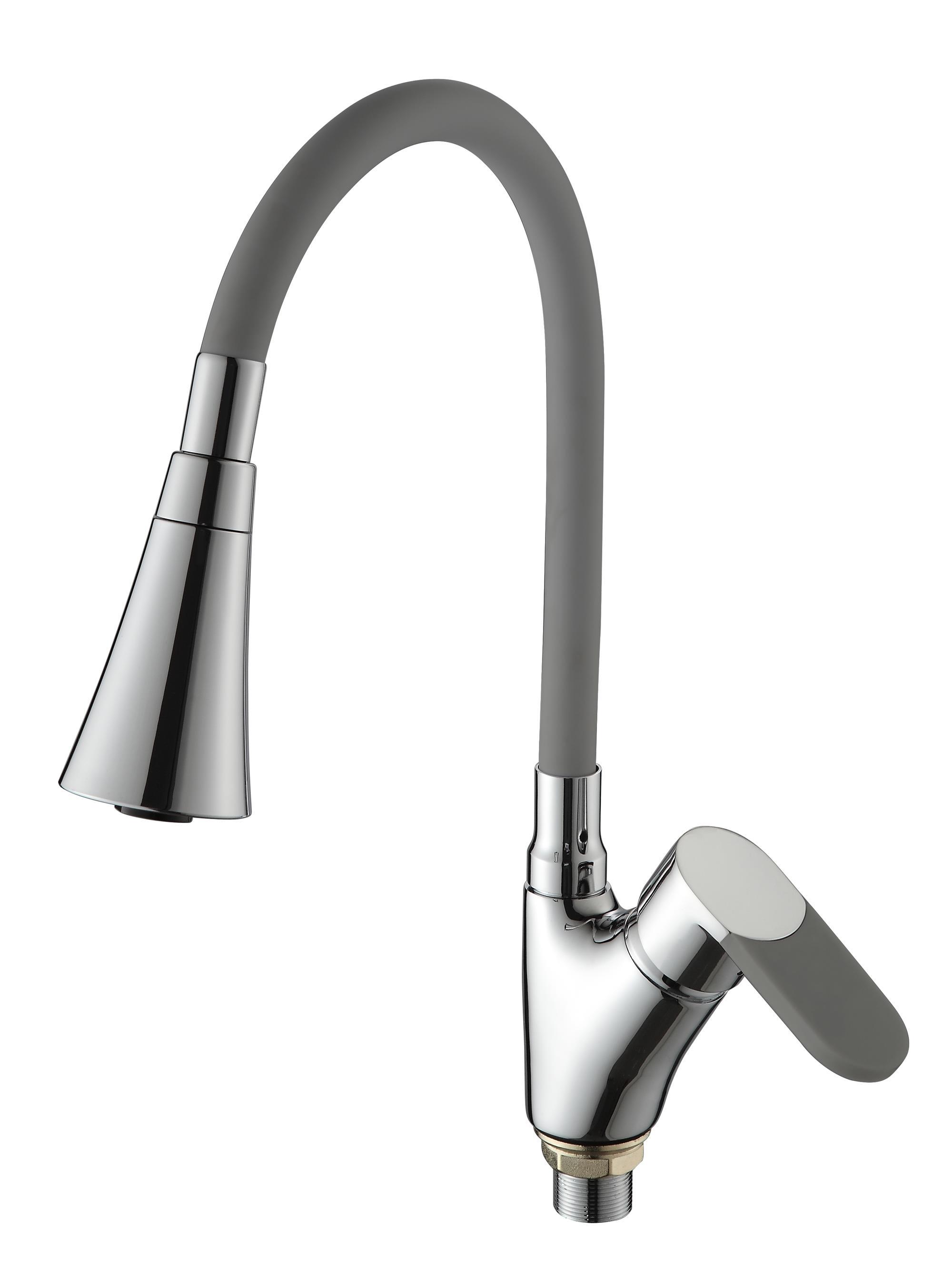 Изображение товара Однорычажный смеситель Ammore излив 16 см цинковый сплав цвет хром A5007-2T