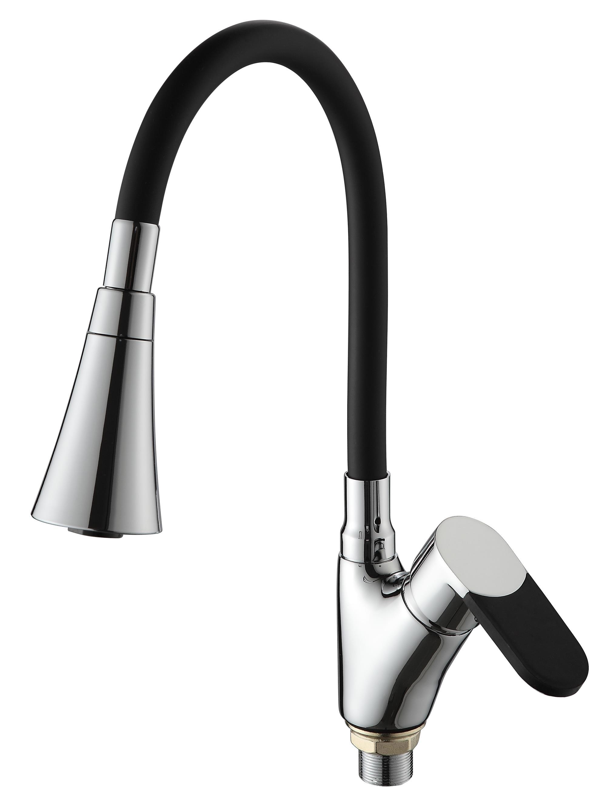 Изображение товара Однорычажный смеситель Ammore излив 16 см цинковый сплав цвет хром A5007-1T