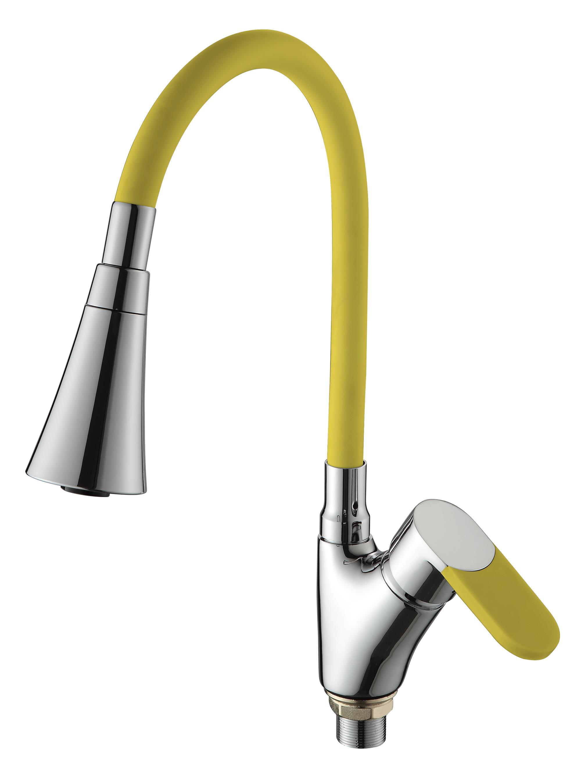 Изображение товара Однорычажный смеситель Ammore излив 16 см цинковый сплав цвет хром A5007-7T