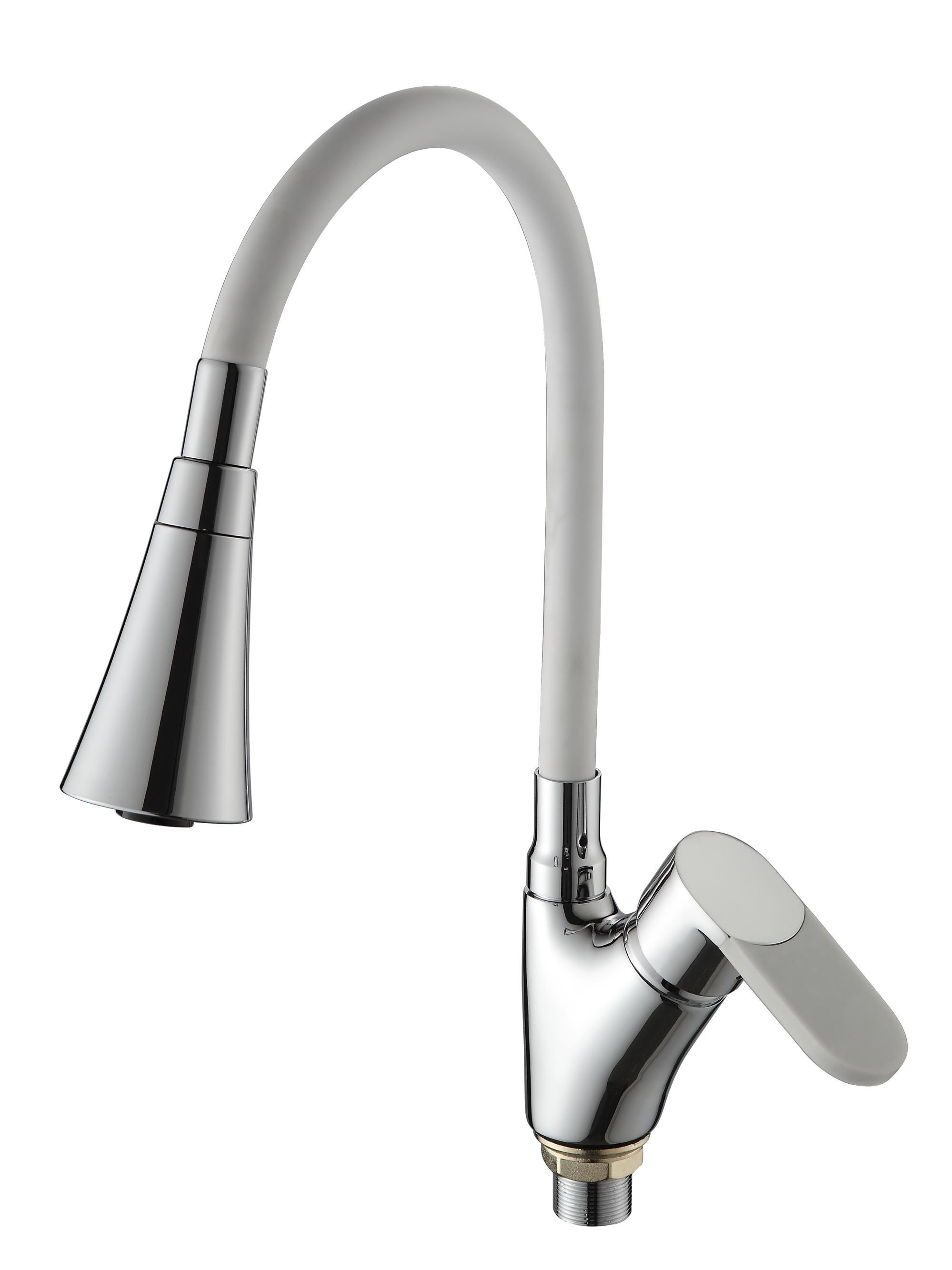 Изображение товара Однорычажный смеситель Ammore излив 16 см цинковый сплав цвет хром A5007-3T