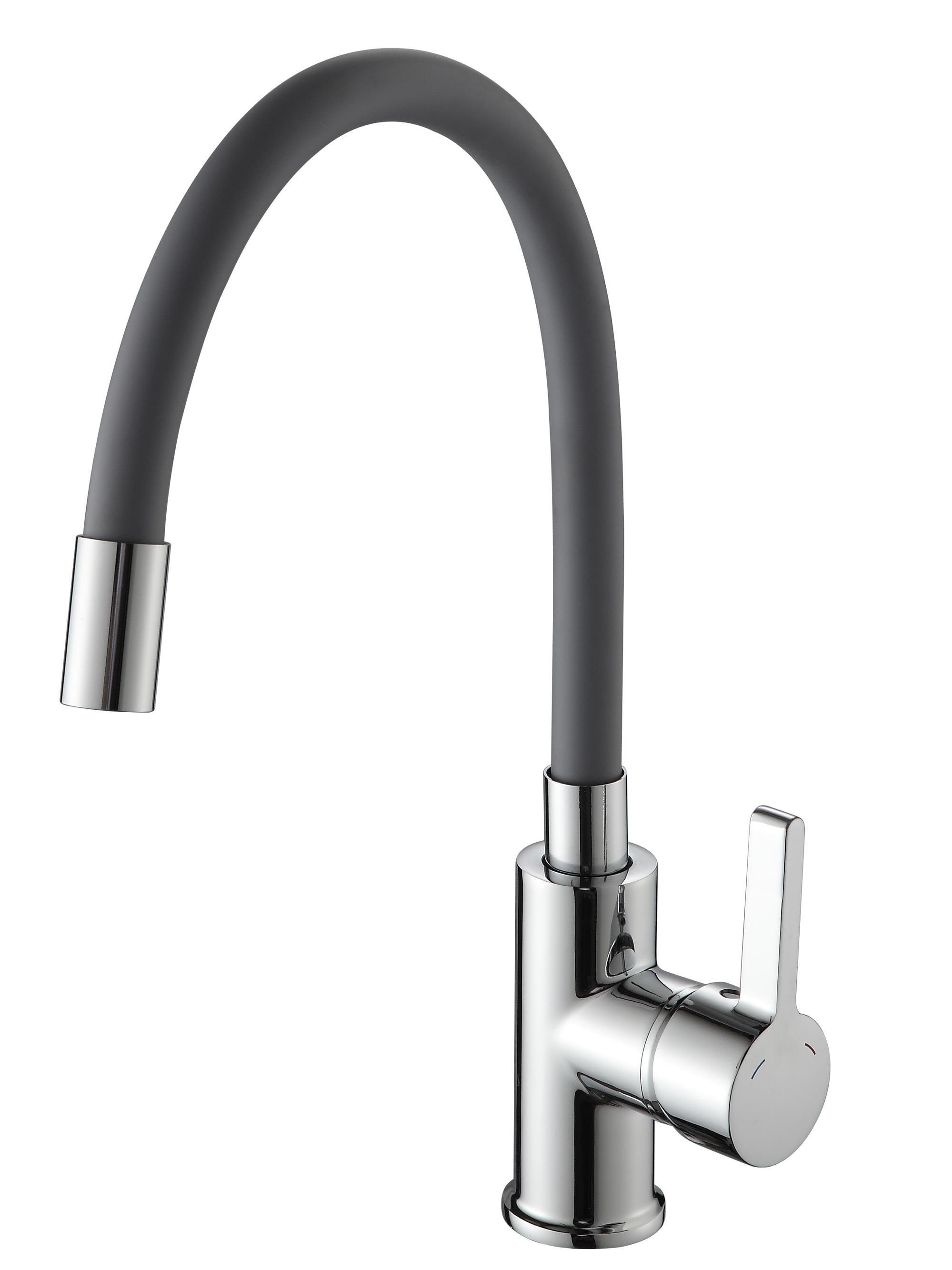 Изображение товара Однорычажный смеситель Ammore излив 15.5 см цинковый сплав цвет хром A5506-2