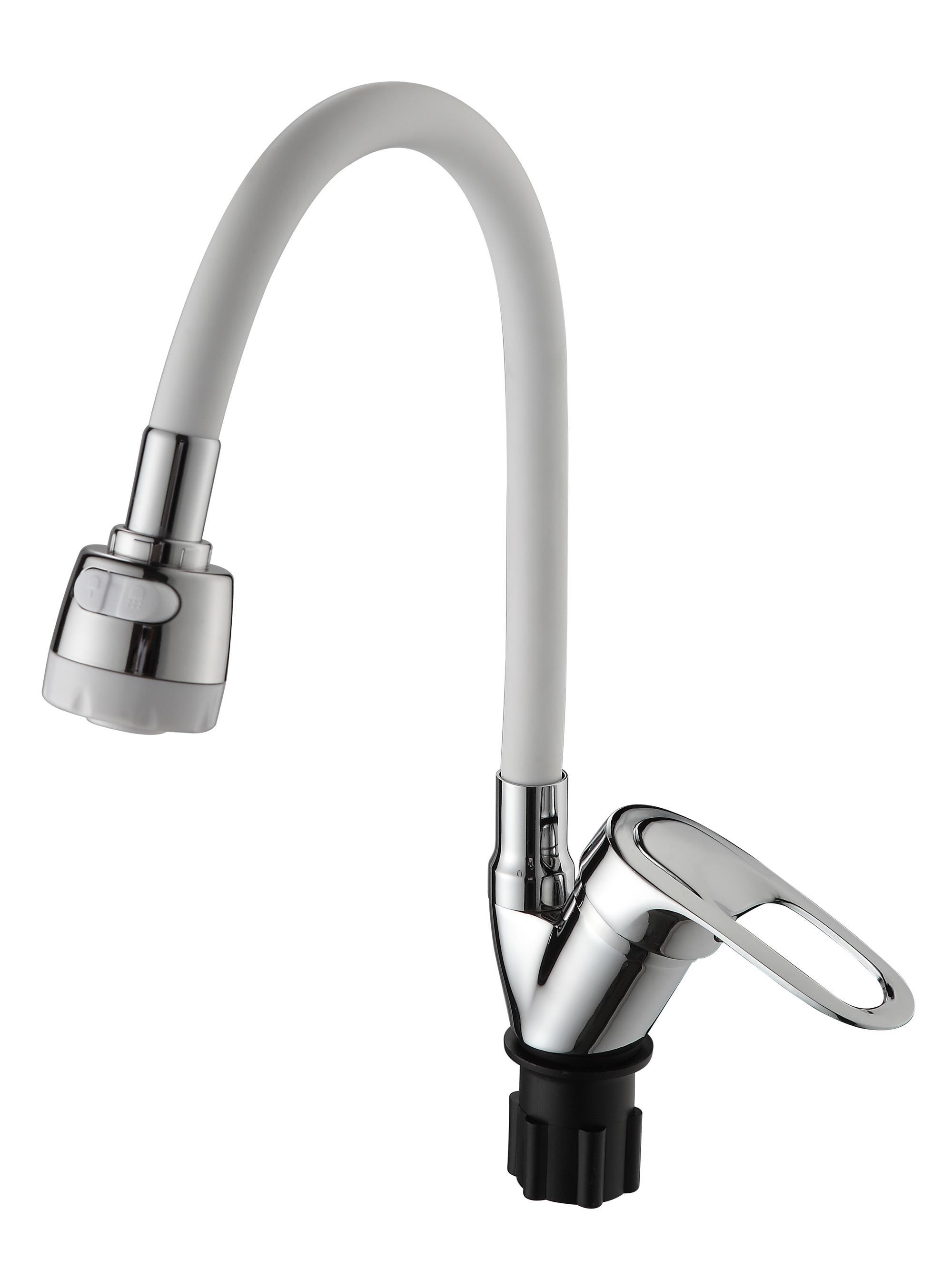 Изображение товара Однорычажный смеситель Ammore излив 18 см цинковый сплав цвет хром A5040-3T