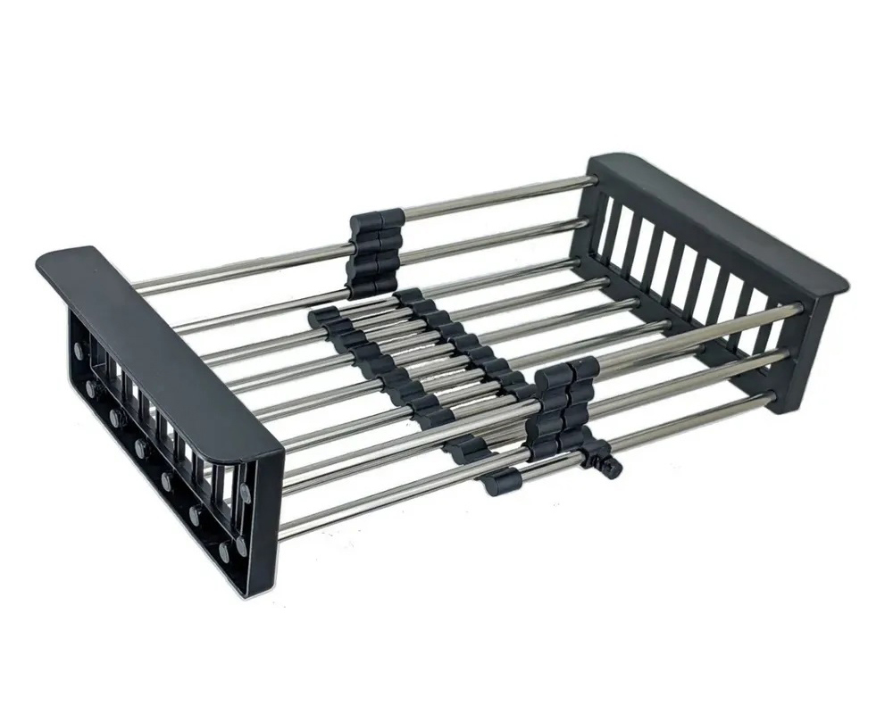 Изображение товара Универсальный телескопический коландер Wisent для кухни из нержавеющей стали