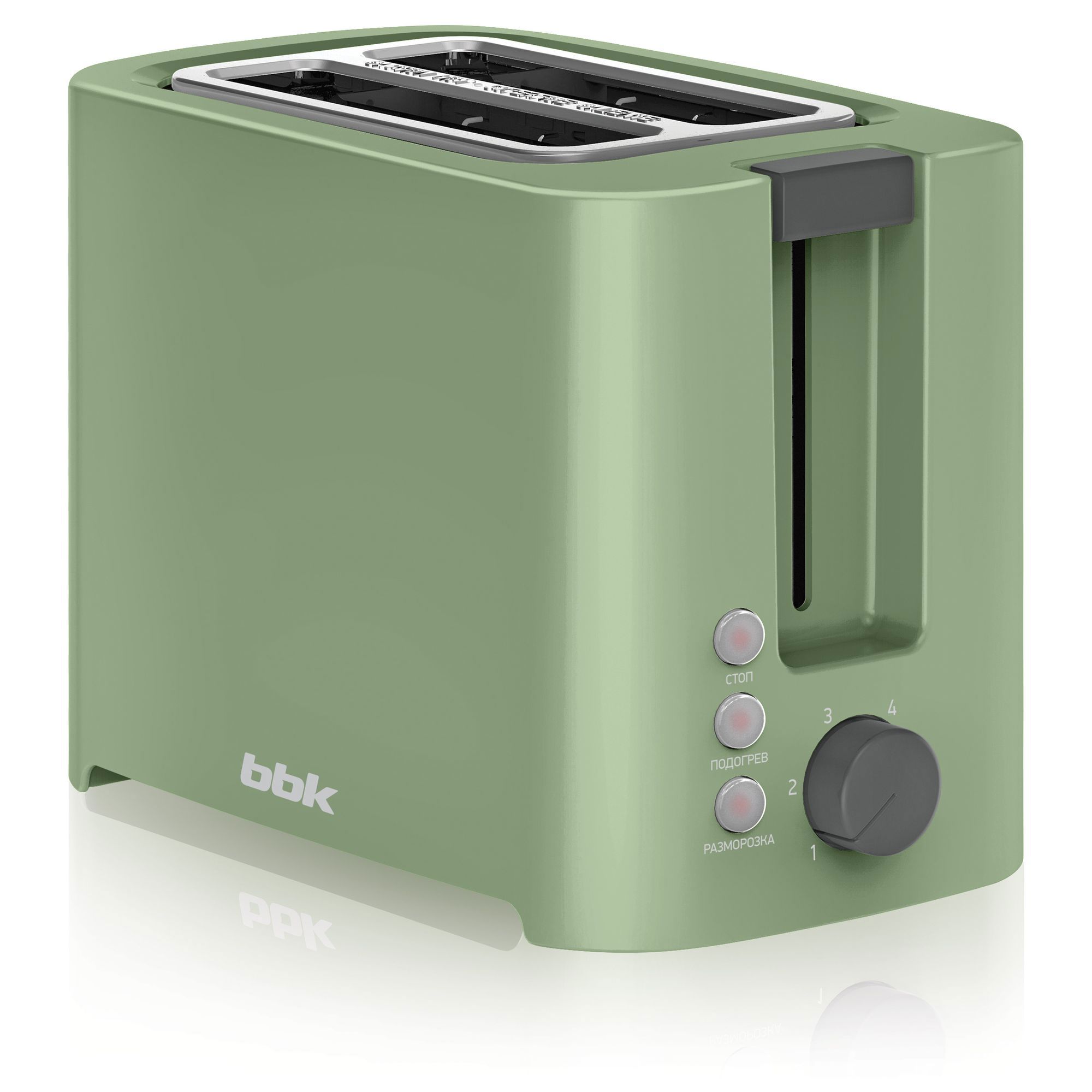 Изображение товара Тостер BBK TR81M пластик цвет зеленый