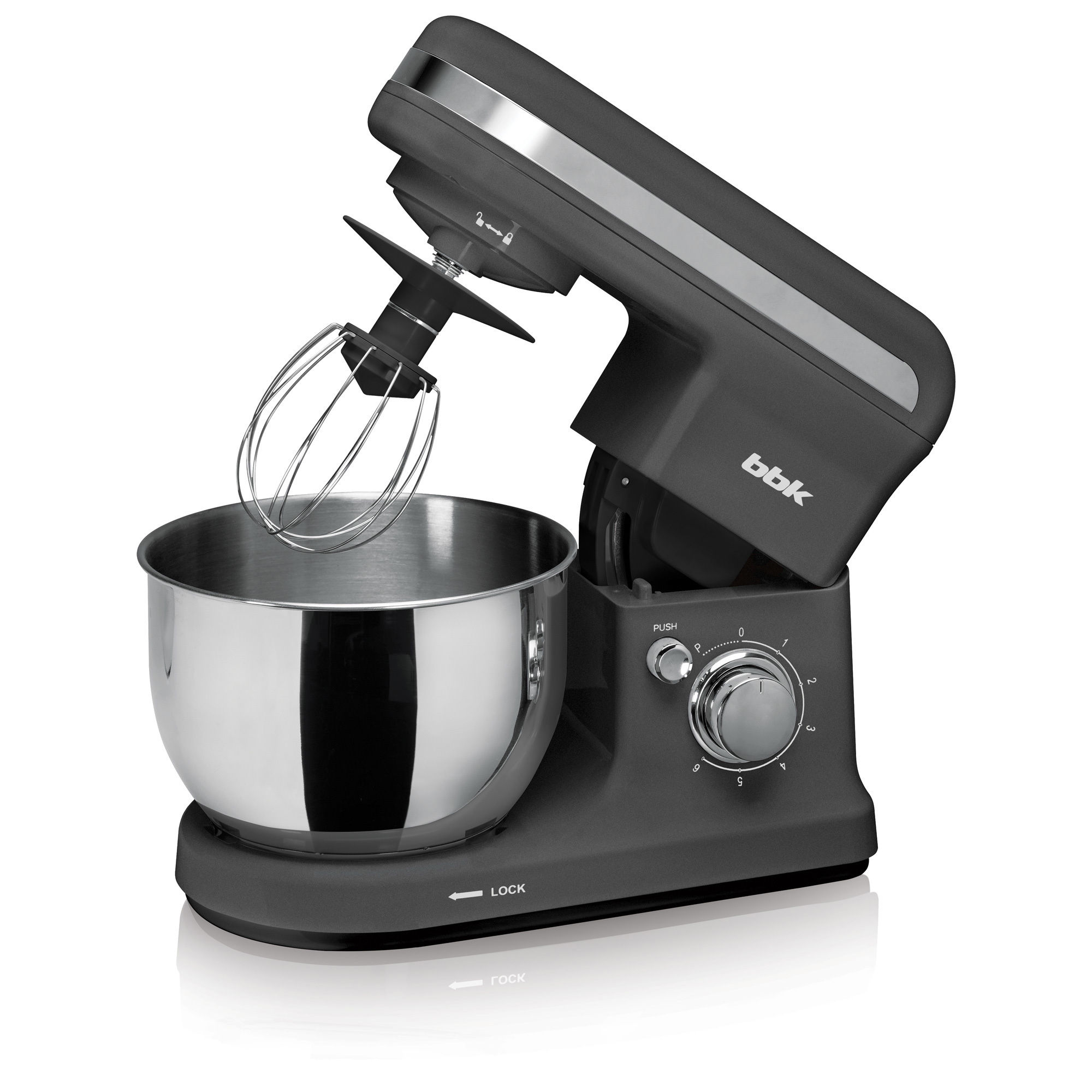 Изображение товара Планетарный миксер BBK KBM1044 800 Вт с чашей 4 л и регулировкой скоростей