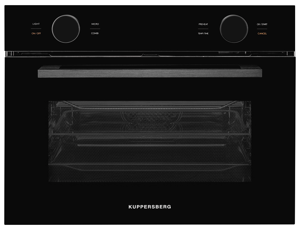 Изображение товара Встраиваемый электросухой шкаф Kuppersberg KMW 612 Black 50л с 8 режимами