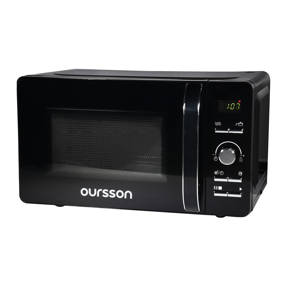 Изображение товара Отдельно стоящая микроволновая печь Oursson MD2033/BL 45.10x25.80x34.40 см цвет черный