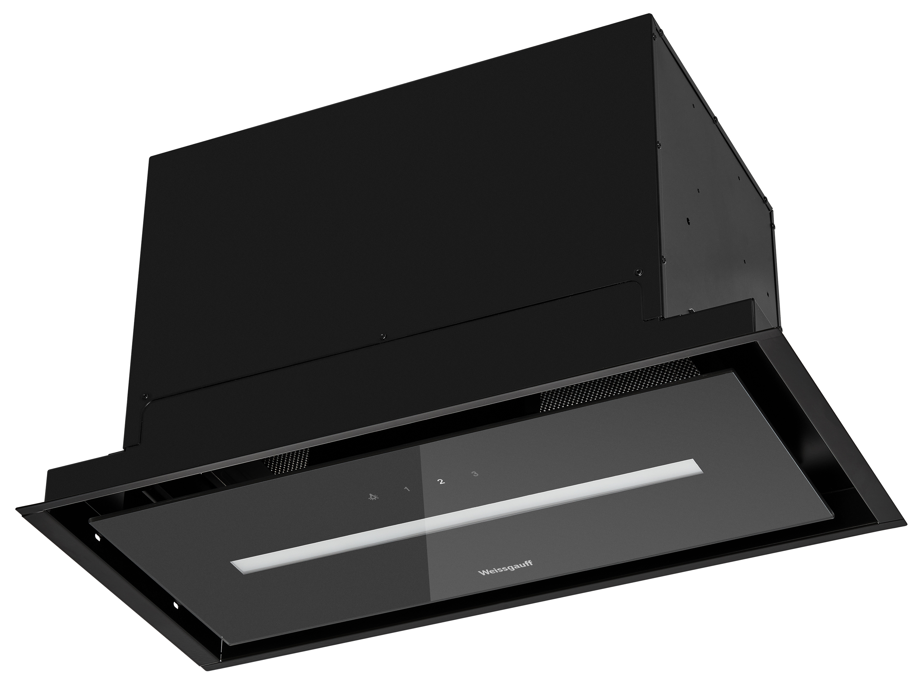 Изображение товара Встраиваемая вытяжка Weissgauff Omega BL 59.6 см черный сенсорное управление
