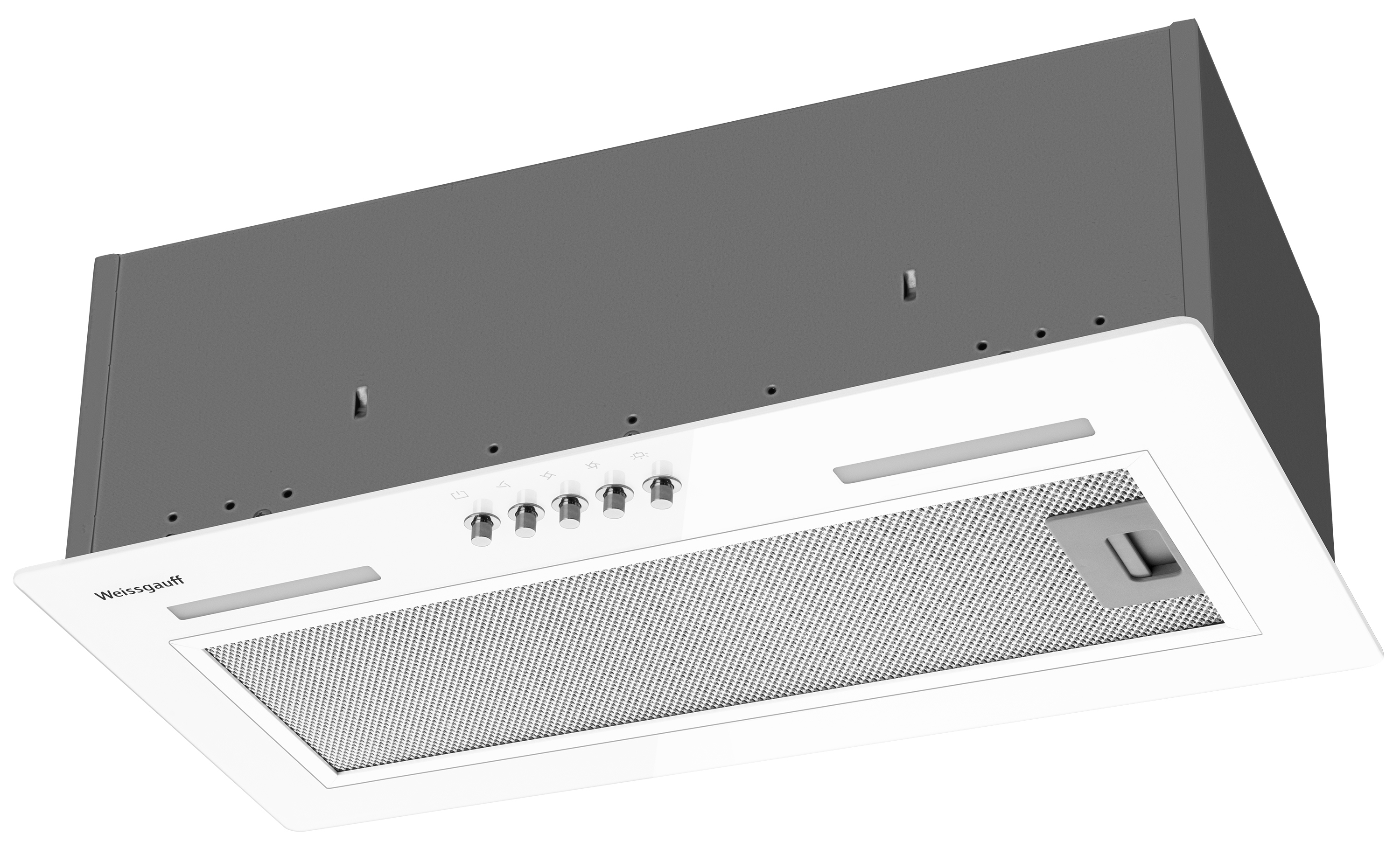 Изображение товара Встраиваемая вытяжка Weissgauff Vetta 850 WH 52 см белая высокая производительность