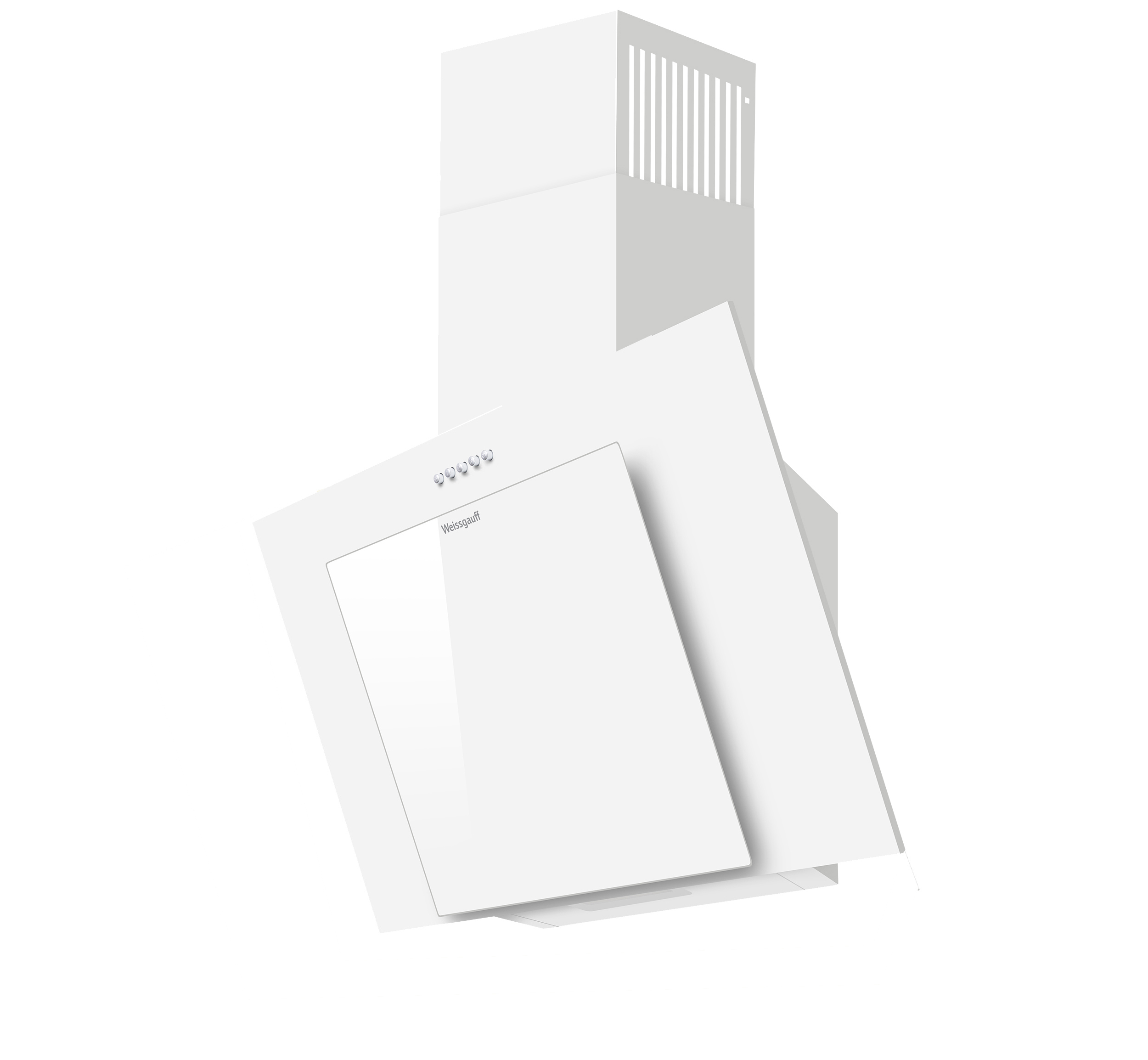 Изображение товара Настенная вытяжка Weissgauff Sigma 50 PB 900 м3/ч белая стильная и мощная