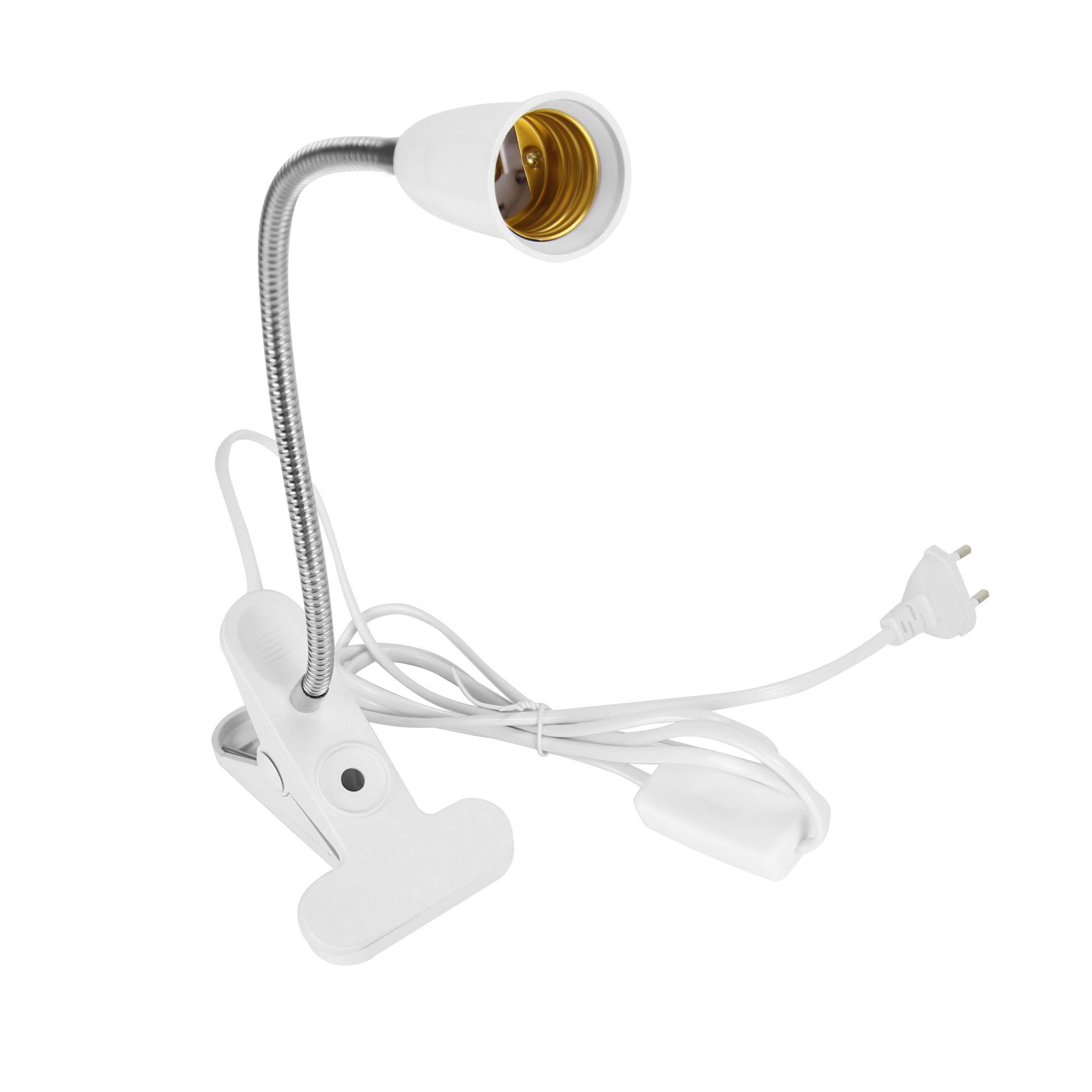 Изображение товара Фитосветильник светодиодный ФИТОЛЕТО TLI-280 WHITE E27 PLANT на прищепке 60 Вт полного спектра