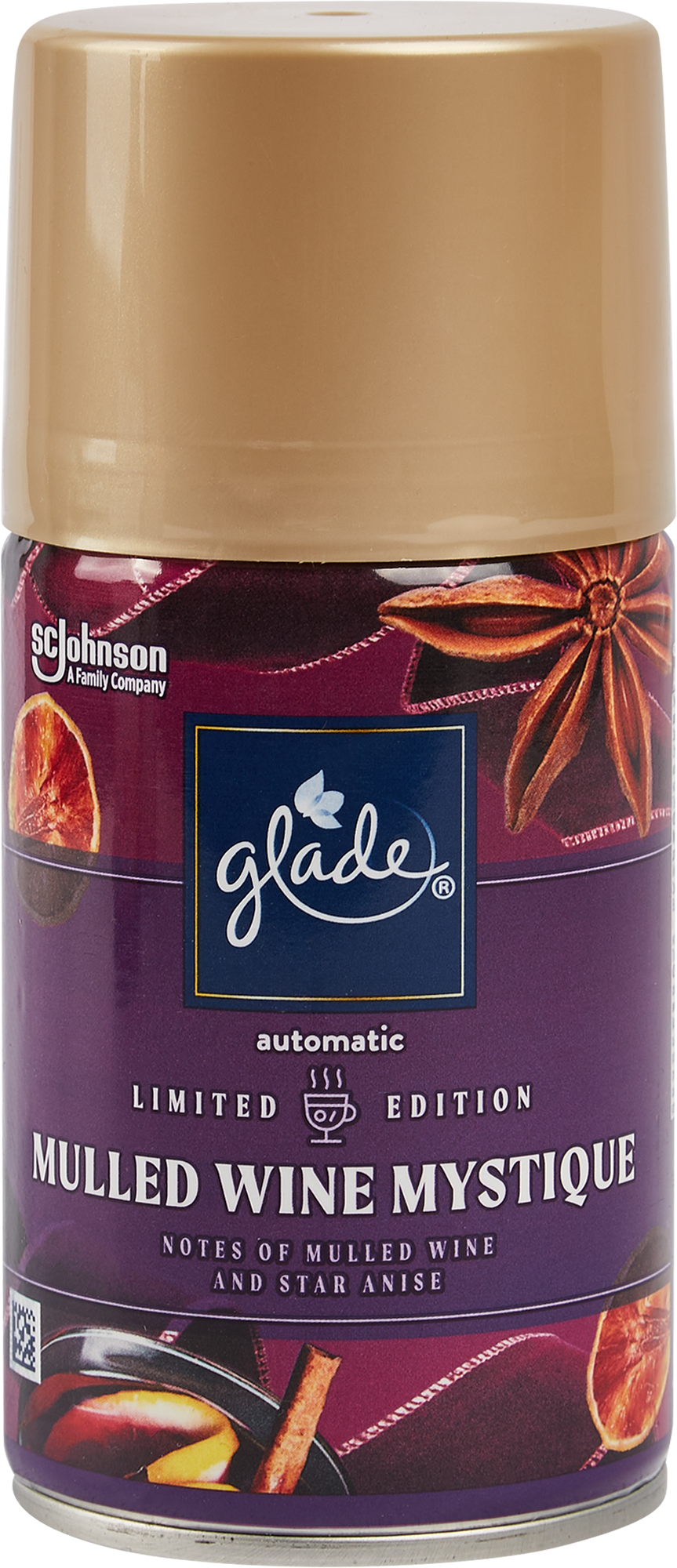 Изображение товара Освежитель воздуха Glade Глинтвейн см.бл 269мл Изображение товара Освежитель воздуха Glade Глинтвейн см.бл 269мл