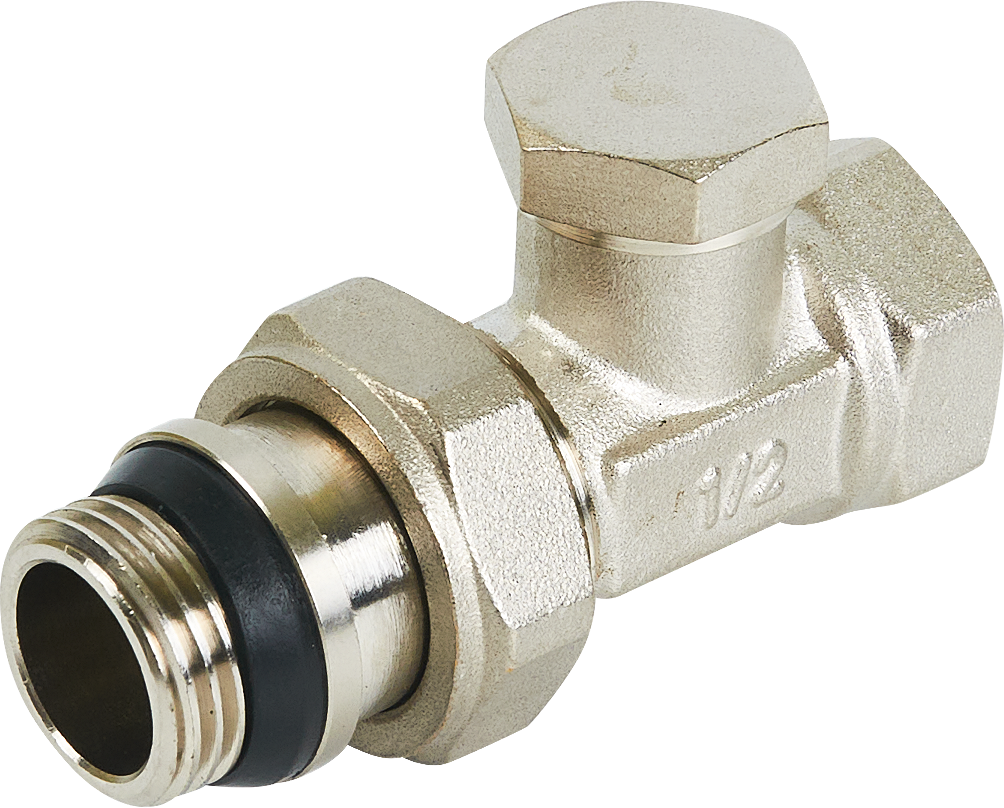 Изображение товара Запорный клапан Heizen 1/2" прямое подключение с регулировкой для системы отопления