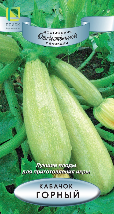 Изображение товара Семена овощей Поиск кабачок Горный 12 шт.