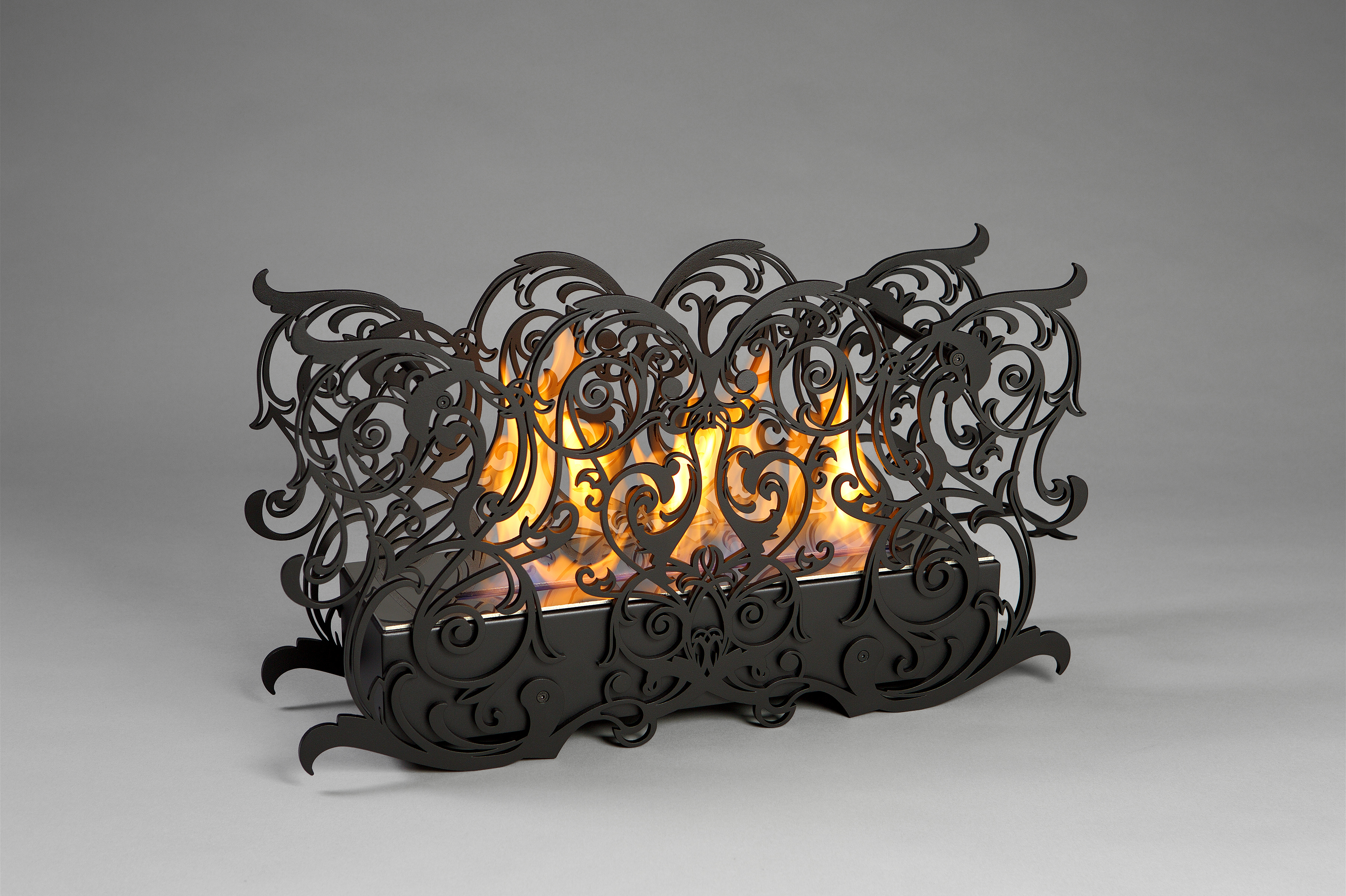 Изображение товара Биокамин напольный и настенный Silver Smith Emotion Standart Черный