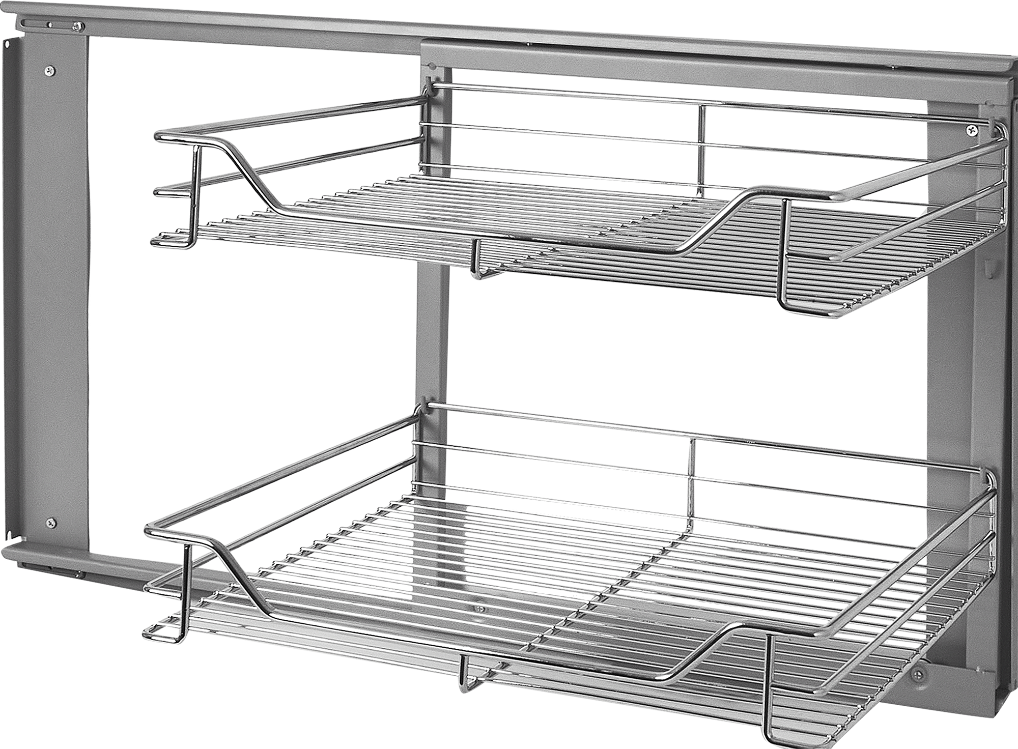 Изображение товара Волшебный уголок для кухни Vidage левый 86x52.7x47.5 см цвет хромированный