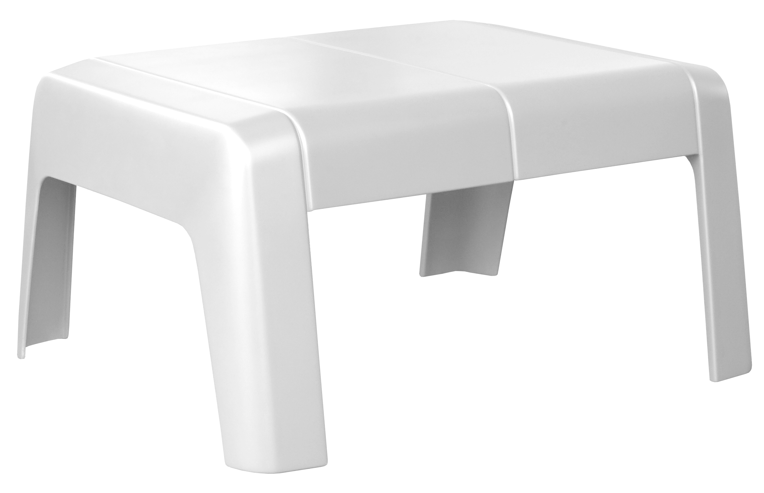 Изображение товара Журнальный столик прямоугольный NATERIAL для сада белый