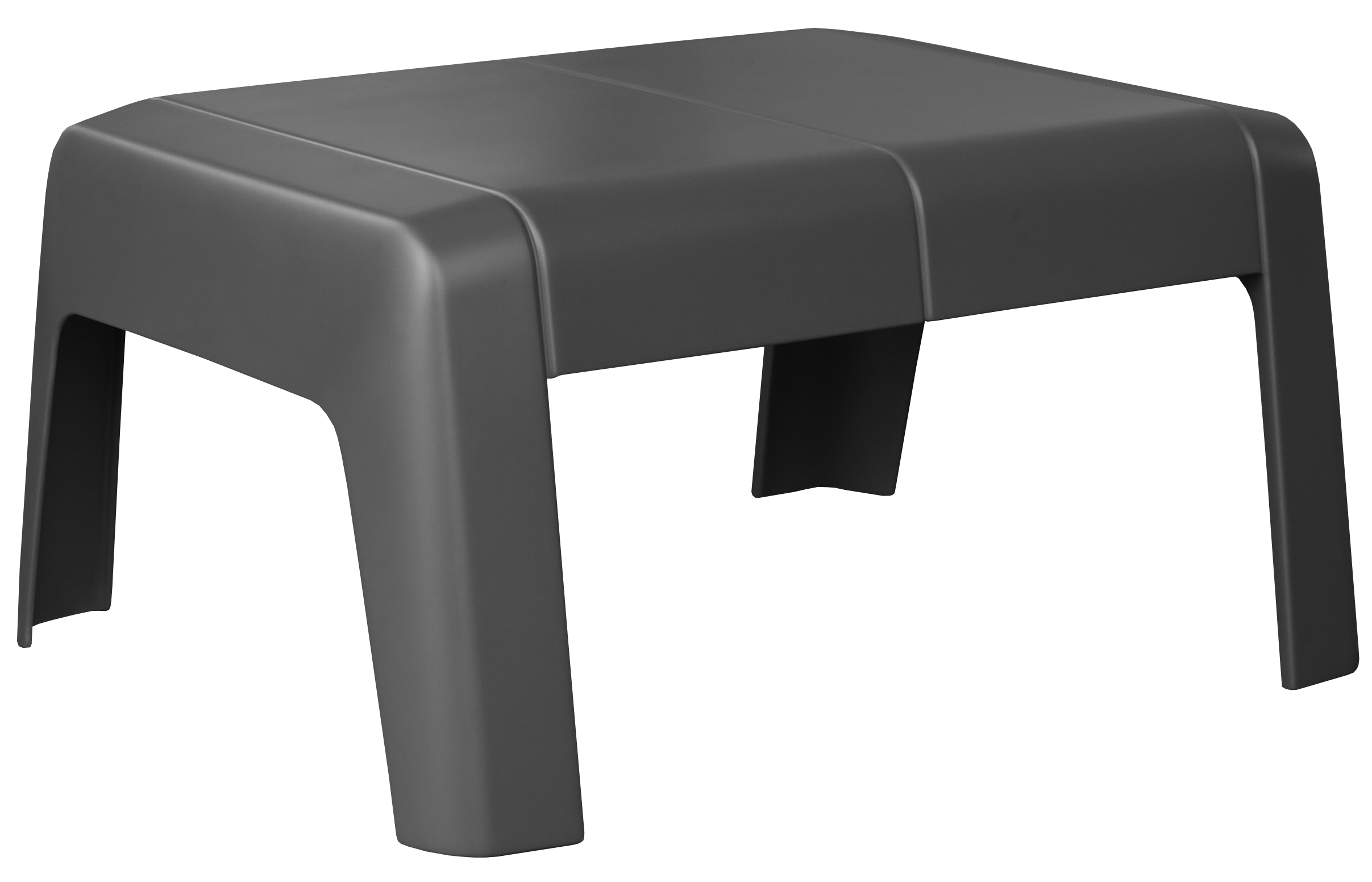 Изображение товара Журнальный столик прямоугольный из смолы для сада или дома 43.18x29.6x48.5 см