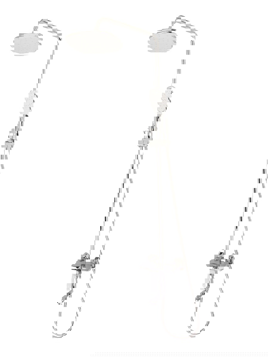 Изображение товара Душевая система Edeny E9223 2 режима цвет серебристый