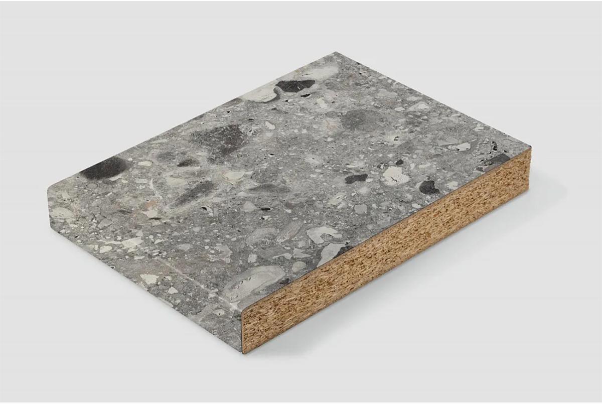 Изображение товара Кухонная столешница Egger 1800x600x38 мм серый металлик ЛДСП постформинг