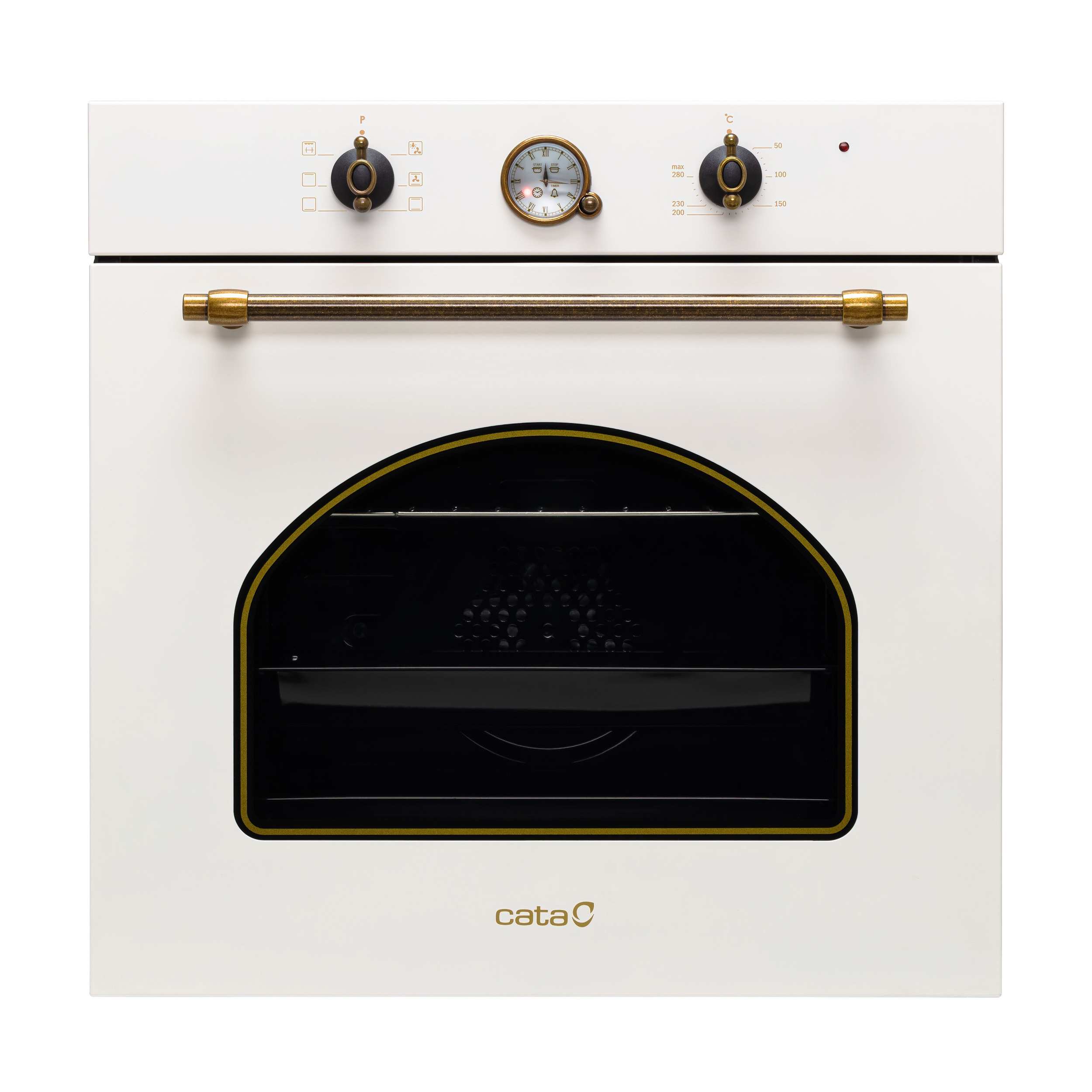 Изображение товара Электрический духовой шкаф Cata Mra 7108 wh 59.5x59.5x58 см цвет белый