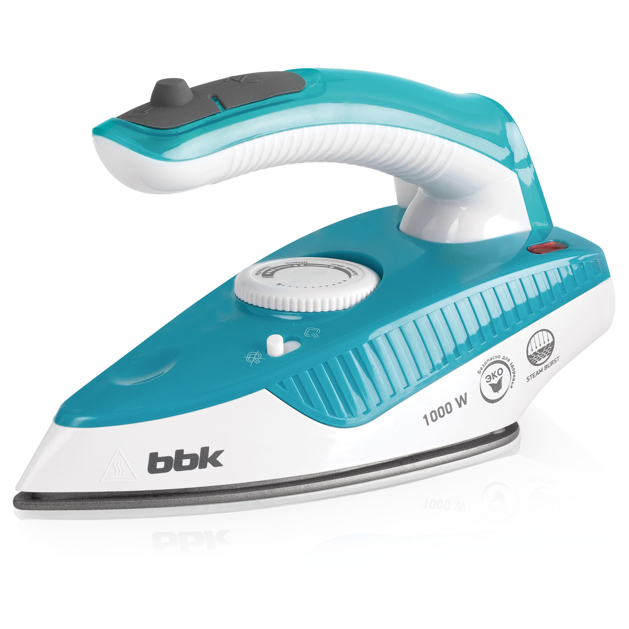 Изображение товара Утюг Bbk Ise-1600-(tu) цвет бирюзовый