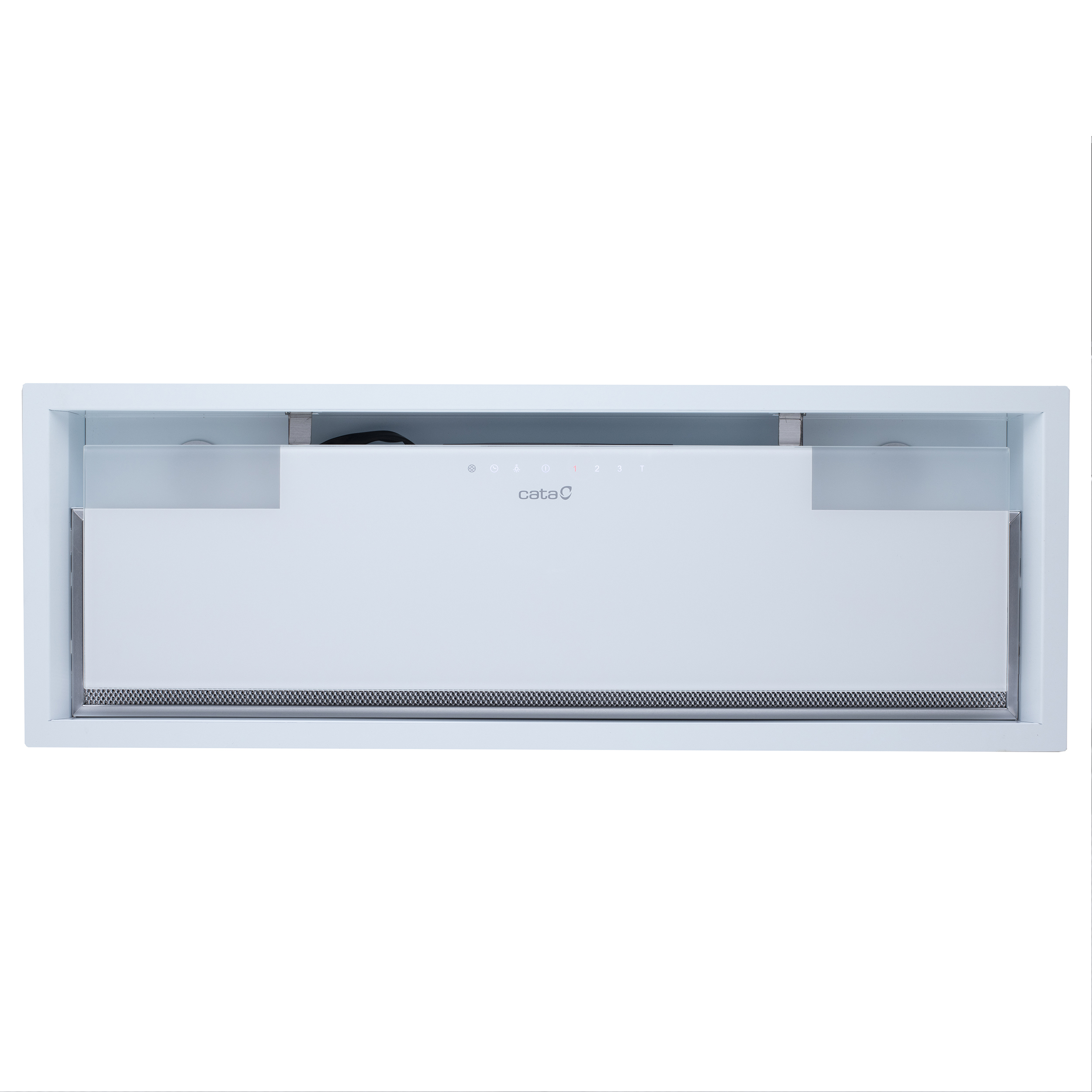Изображение товара Встраиваемая вытяжка Cata GC DUAL A 75 XGWH /D белый 1200 м3ч сенсорное управление