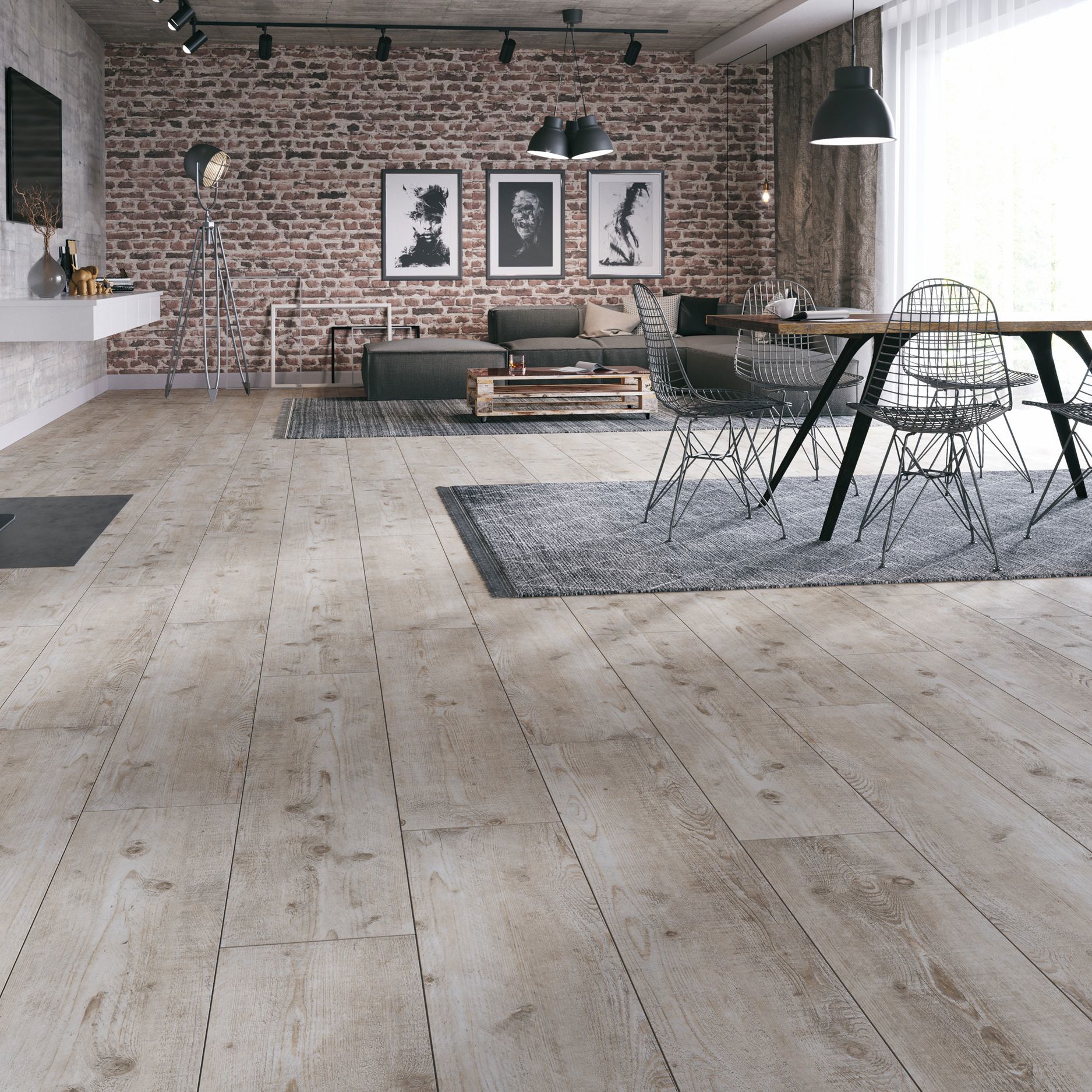 Изображение товара Ламинат Дуб Фернандез 33 класс толщина 8 мм с фаской 2.176 м2 Германия