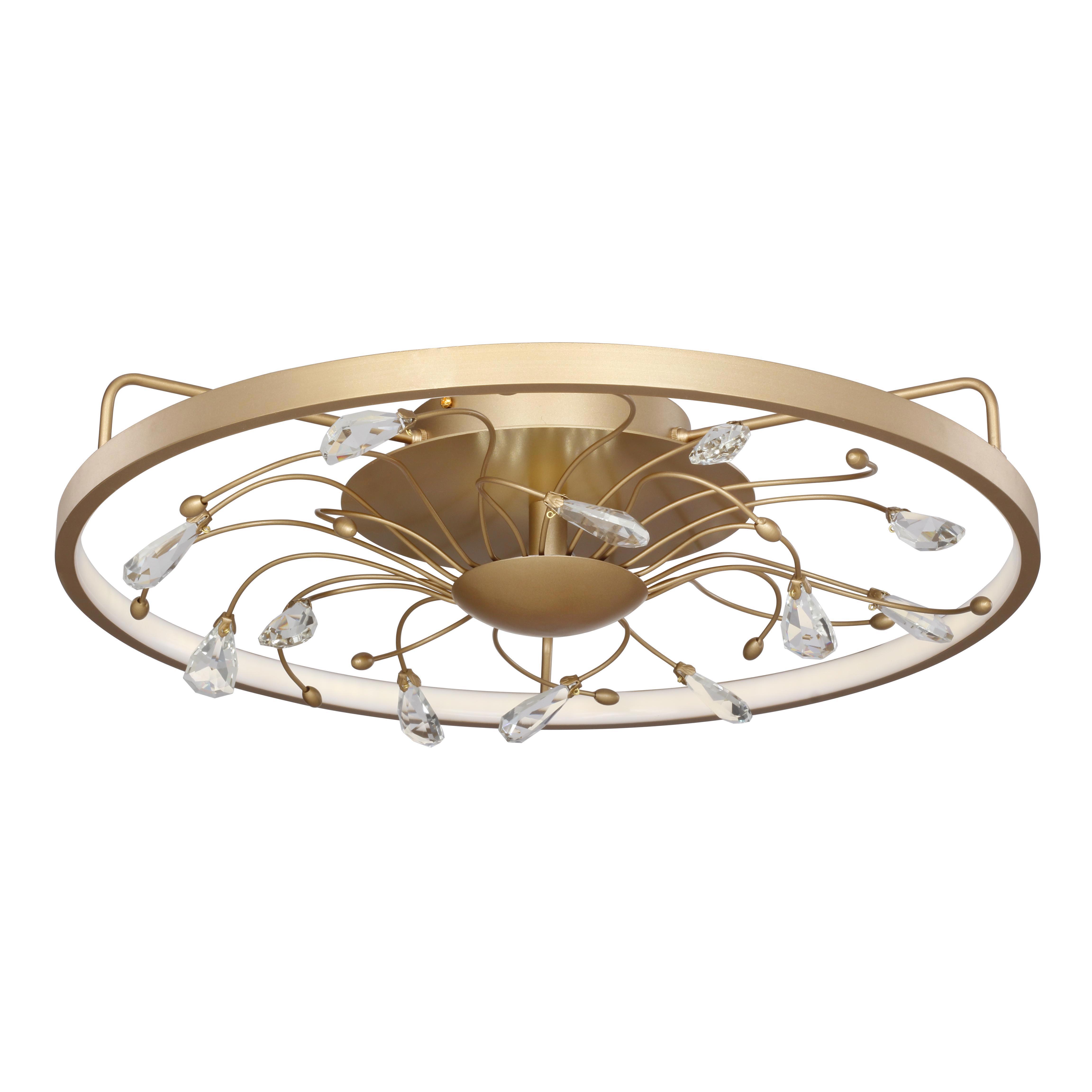 Изображение товара Потолочный светильник Favourite Waltz 2534-5C белый свет цвет золотой