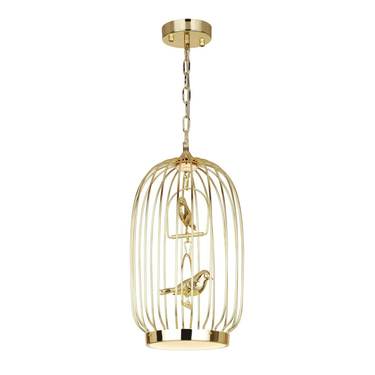 Изображение товара Люстра Favourite Chick 1928-2P белый свет золотистая современная для натяжных потолков