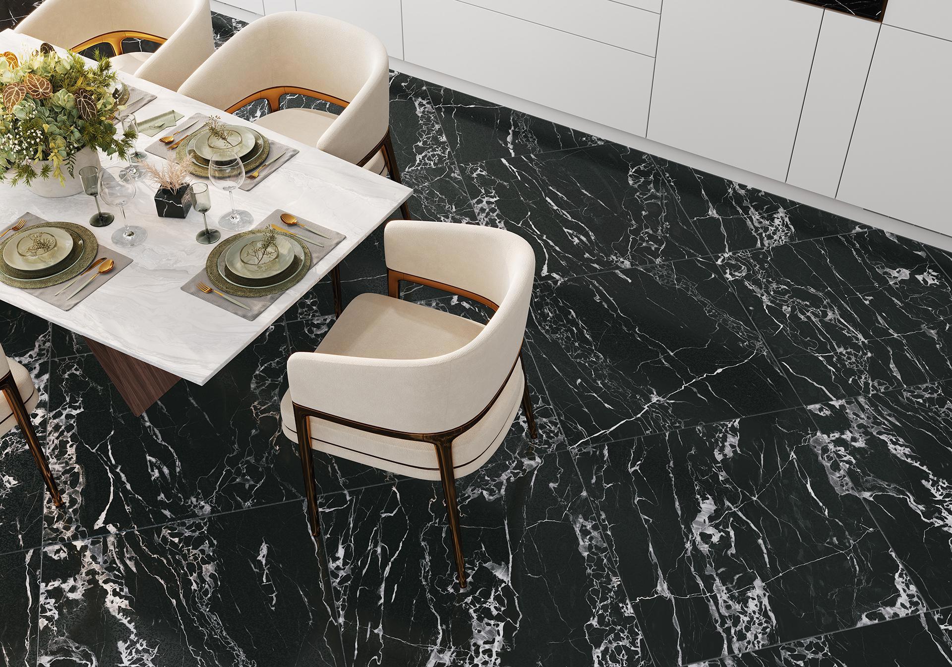 Изображение товара Керамогранит Alma Ceramica GFA57POR00L 57x57 см белый для пола и стен