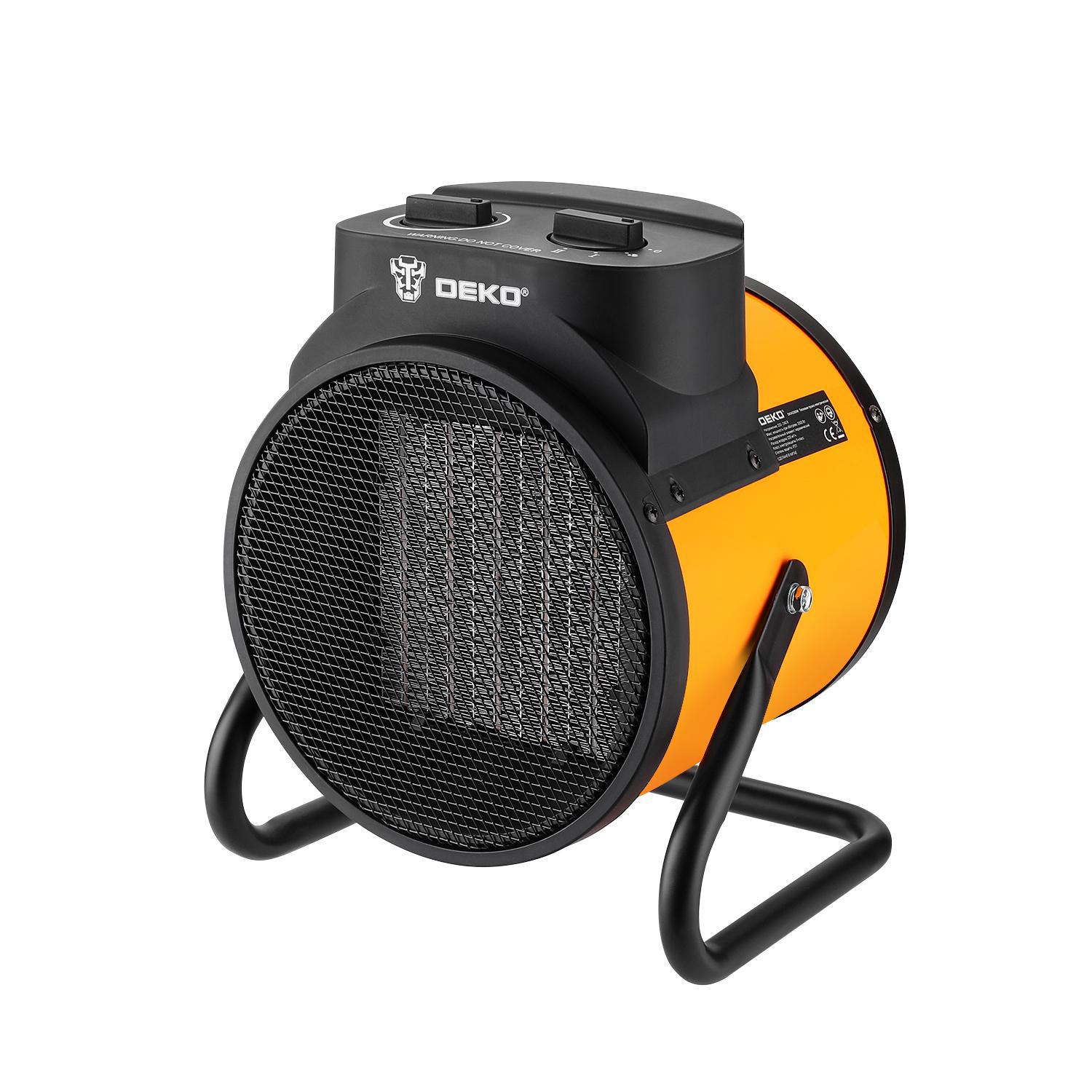 Изображение товара Тепловая пушка электрическая DEKO DKIH3300W 3300 Вт для обогрева помещений