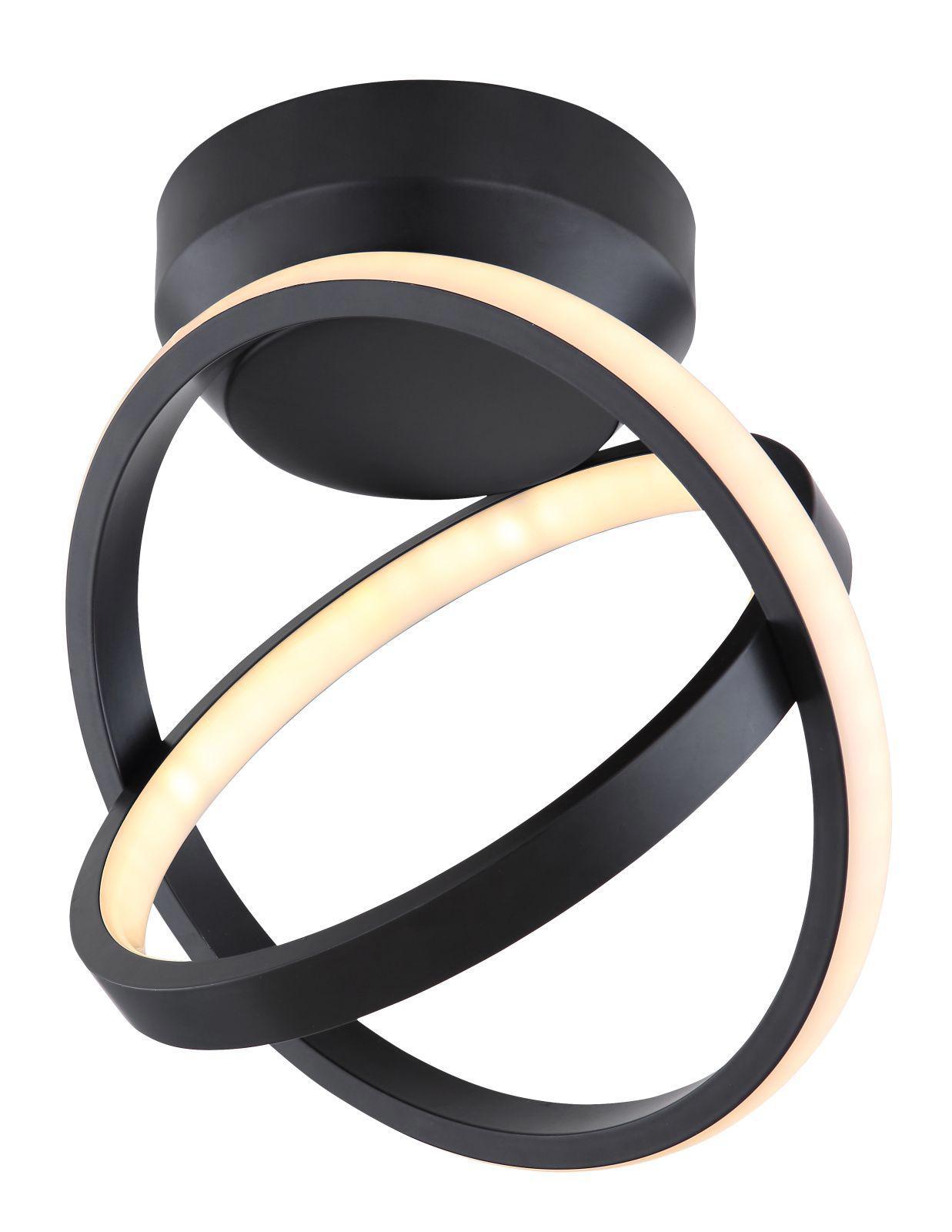 Изображение товара Настенно-потолочный светодиодный светильник GLOBO 67237-24 3 м² теплый белый стиль хай-тек черный