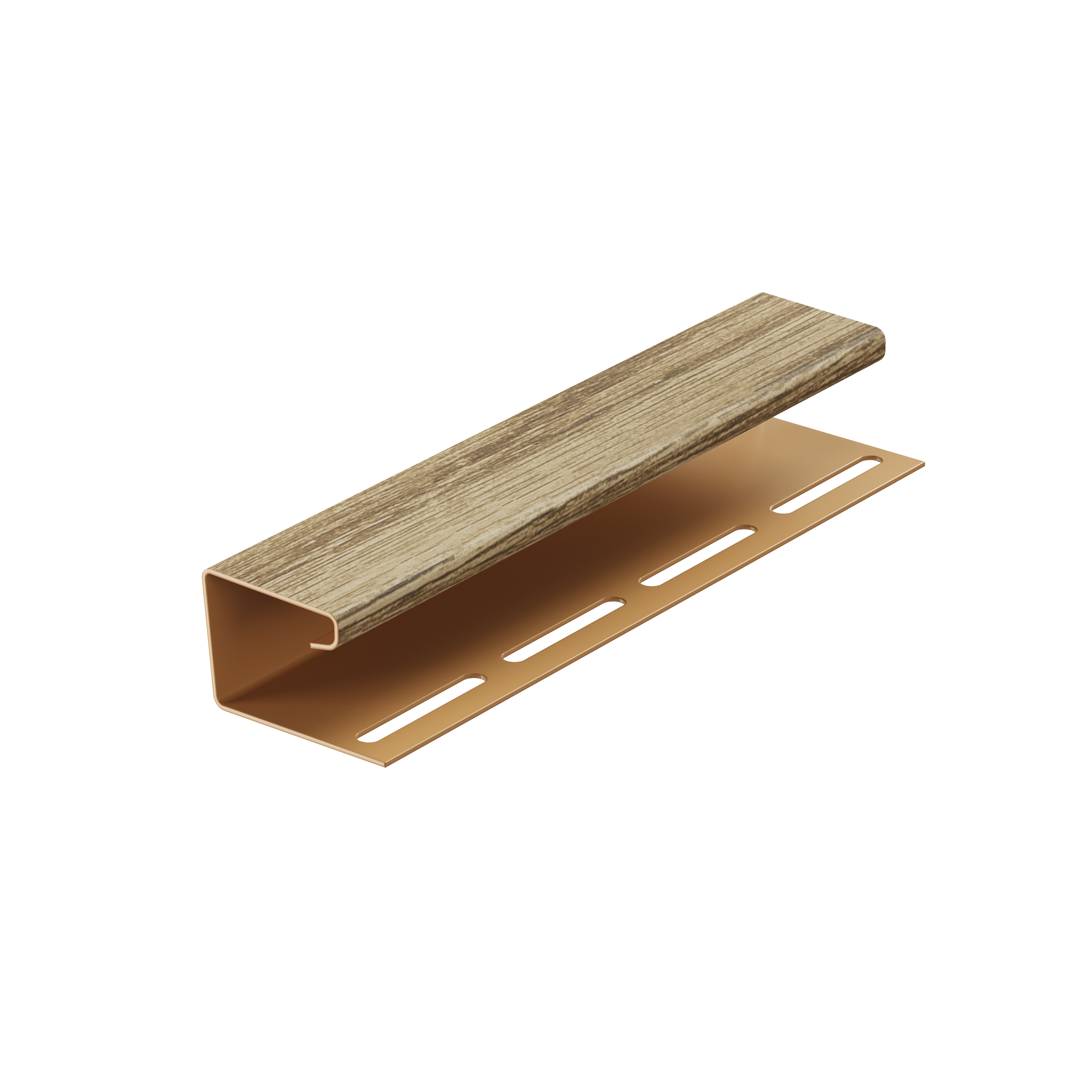 J-профиль для сайдинга Dacha 3 м дуб