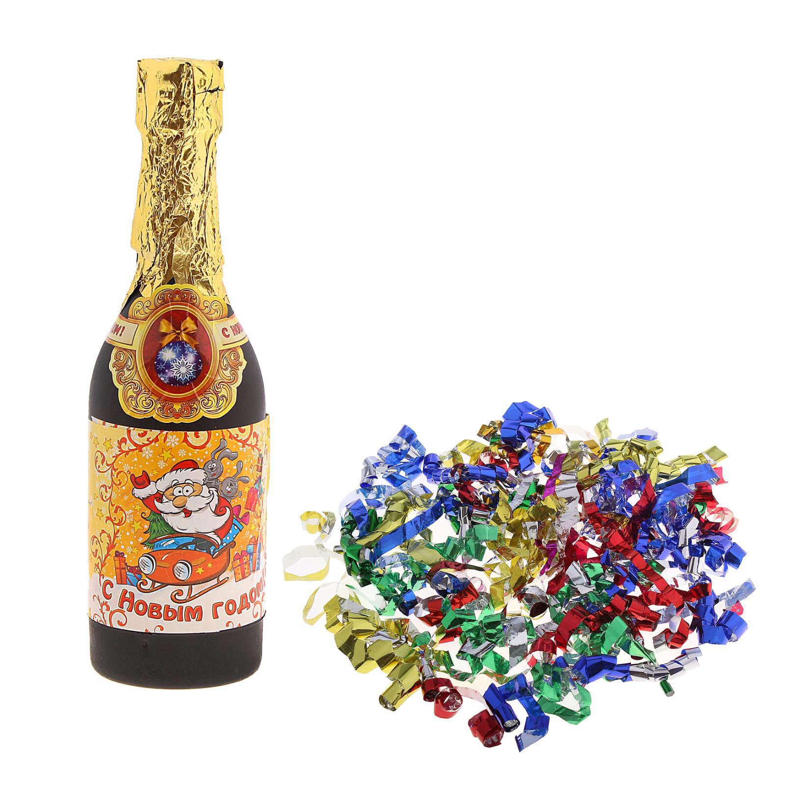 Изображение товара Хлопушка пружинная Страна Карнавалья Новогодняя праздник веселье