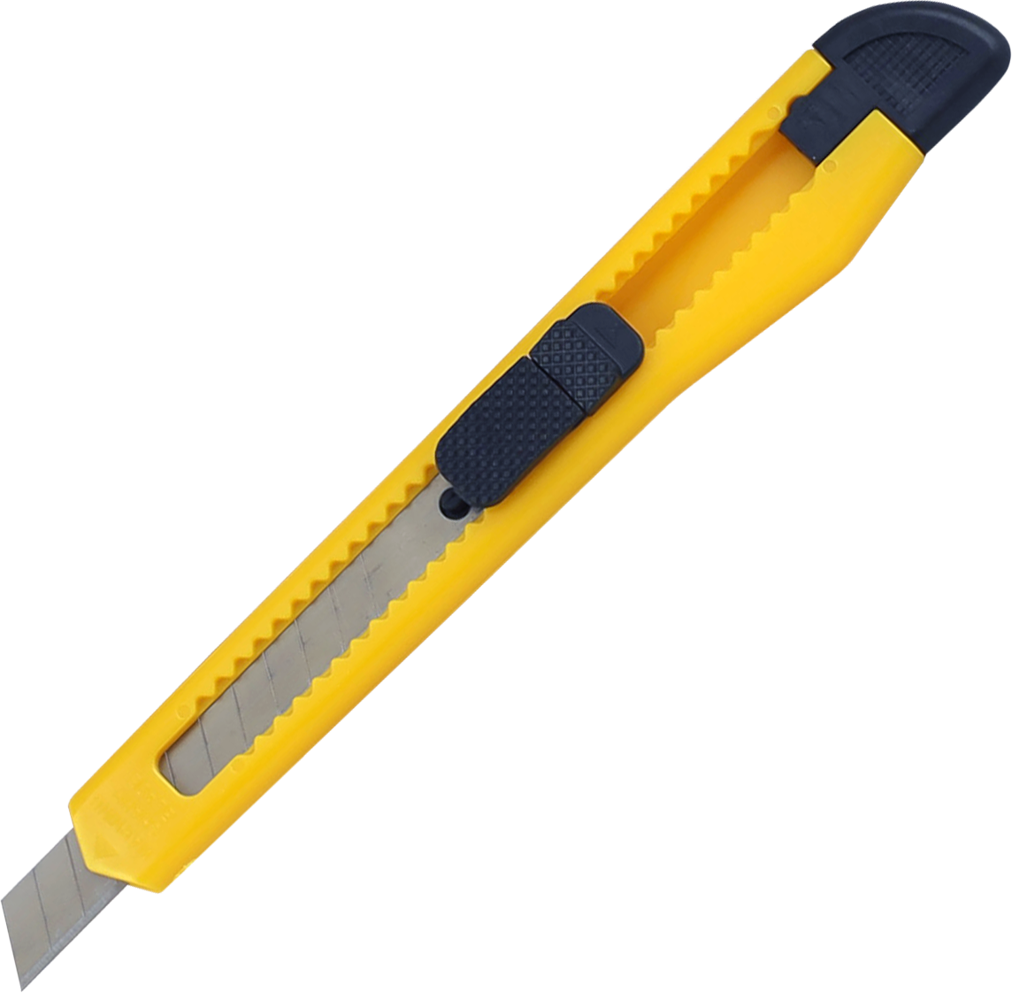 Изображение товара Нож строительный 119036 пластиковый корпус сегментное лезвие 9 мм