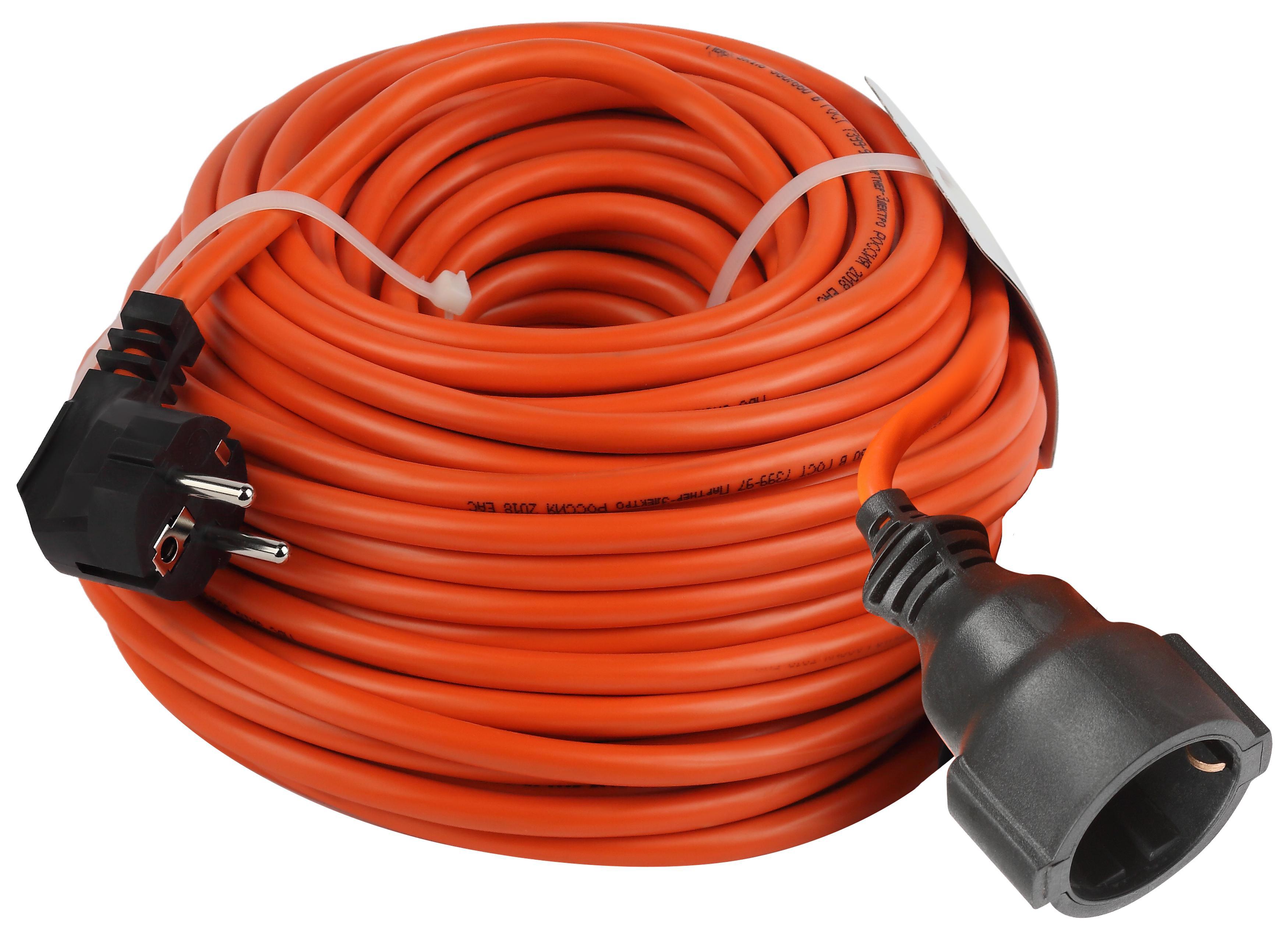 Изображение товара Удлинитель-шнур Эра Б0046817 1 розетка с заземлением 3x1.5 мм 30 м 3500 Вт цвет оранжевый