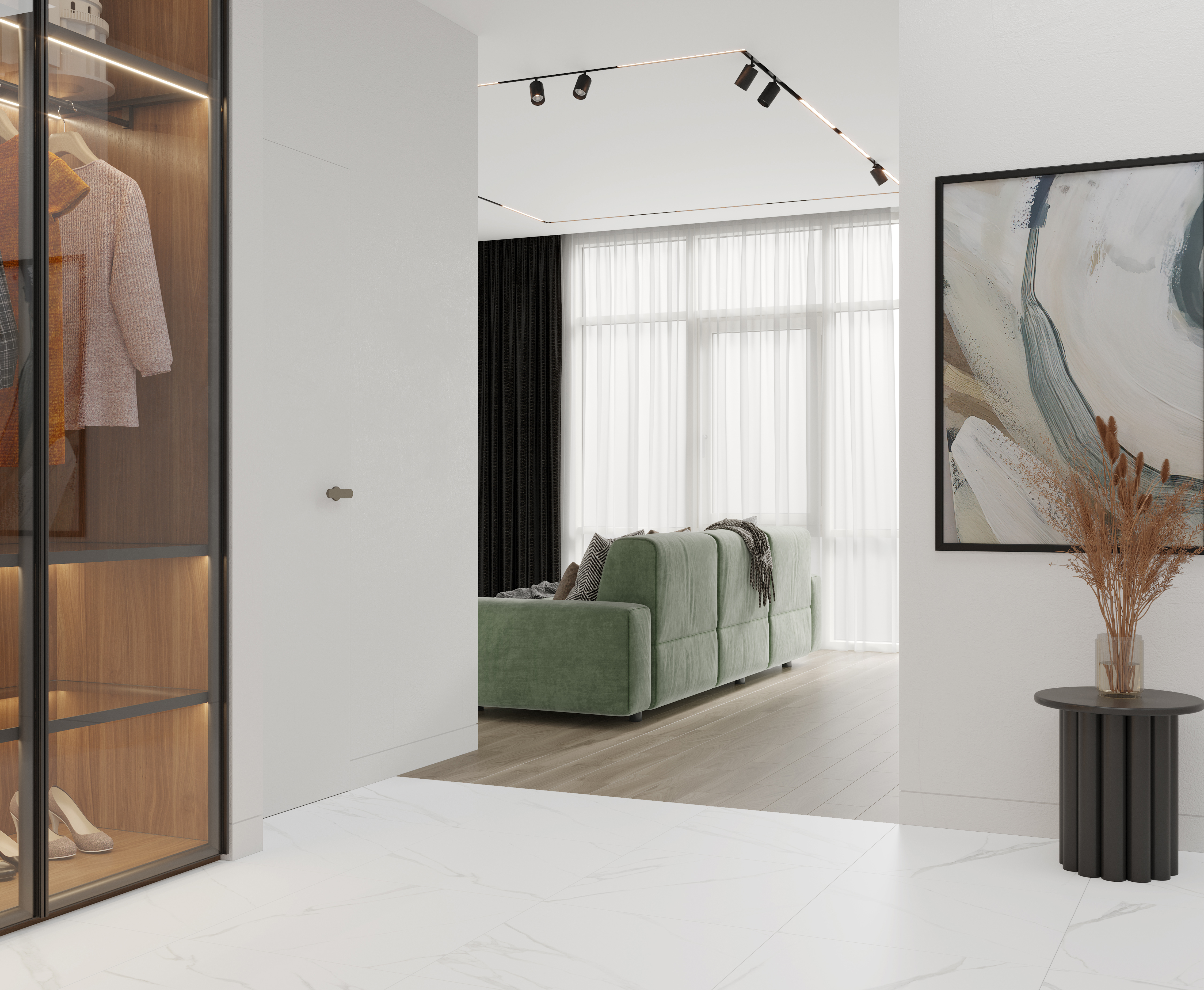 Изображение товара Керамогранит Laparet Boro Blanco 60x60 см матовый белый для пола и стен