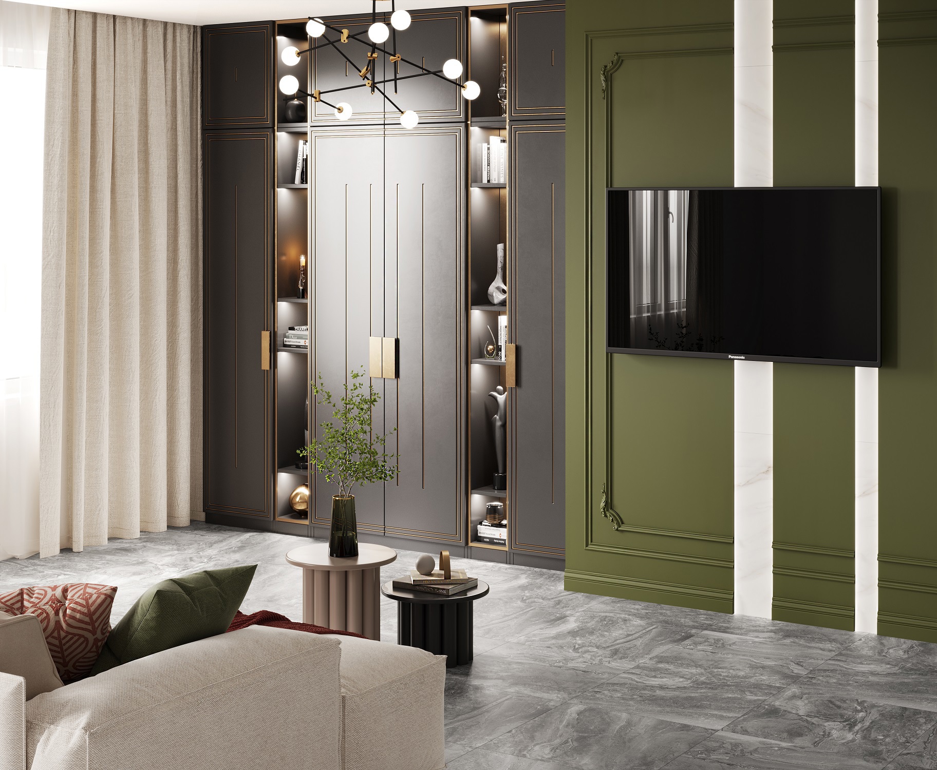 Изображение товара Керамогранит Laparet Paco Gris 60x60см серый матовый для пола и стен