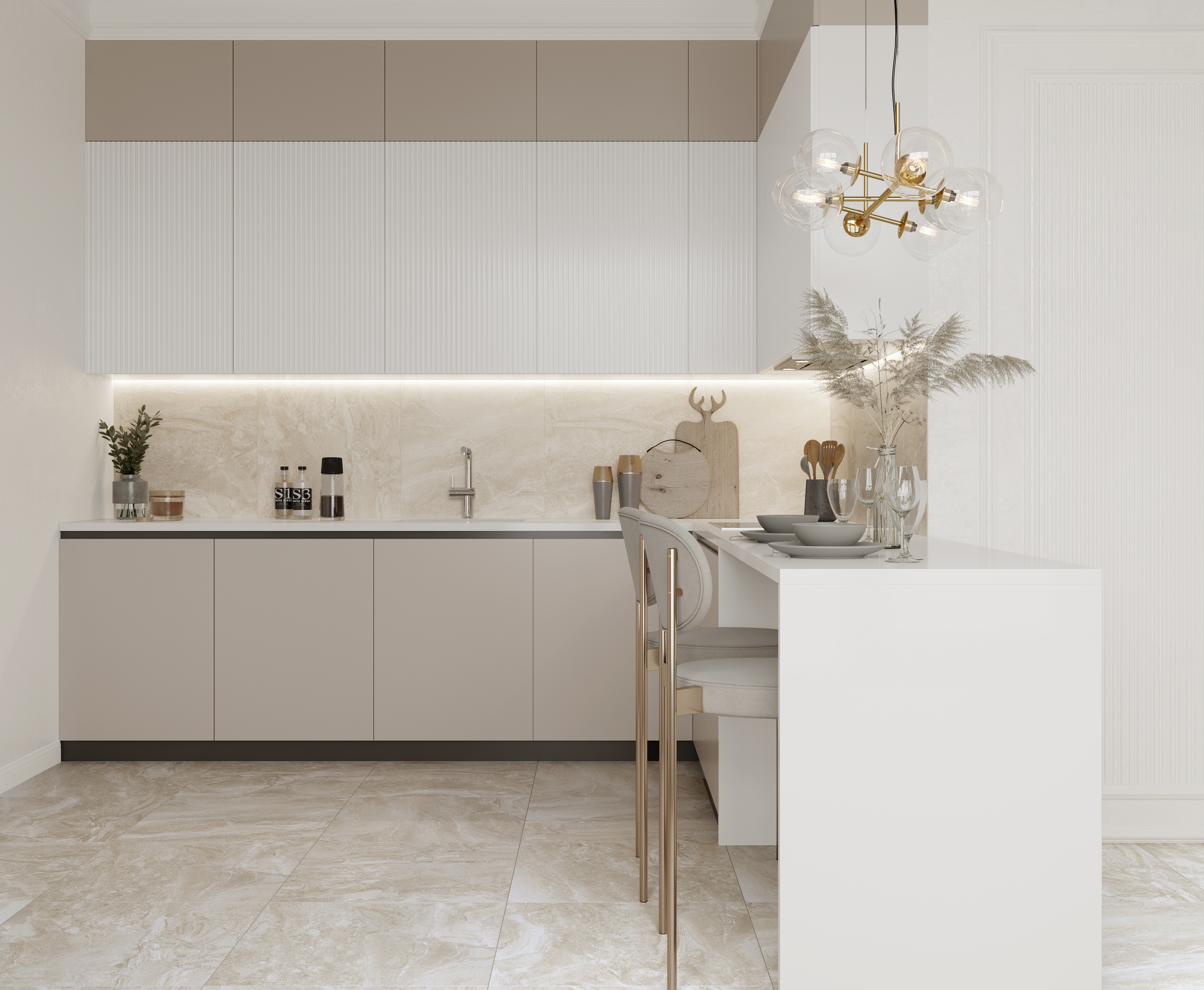 Изображение товара Керамогранит Laparet Paco Beige 60x60 см матовый для пола и стен