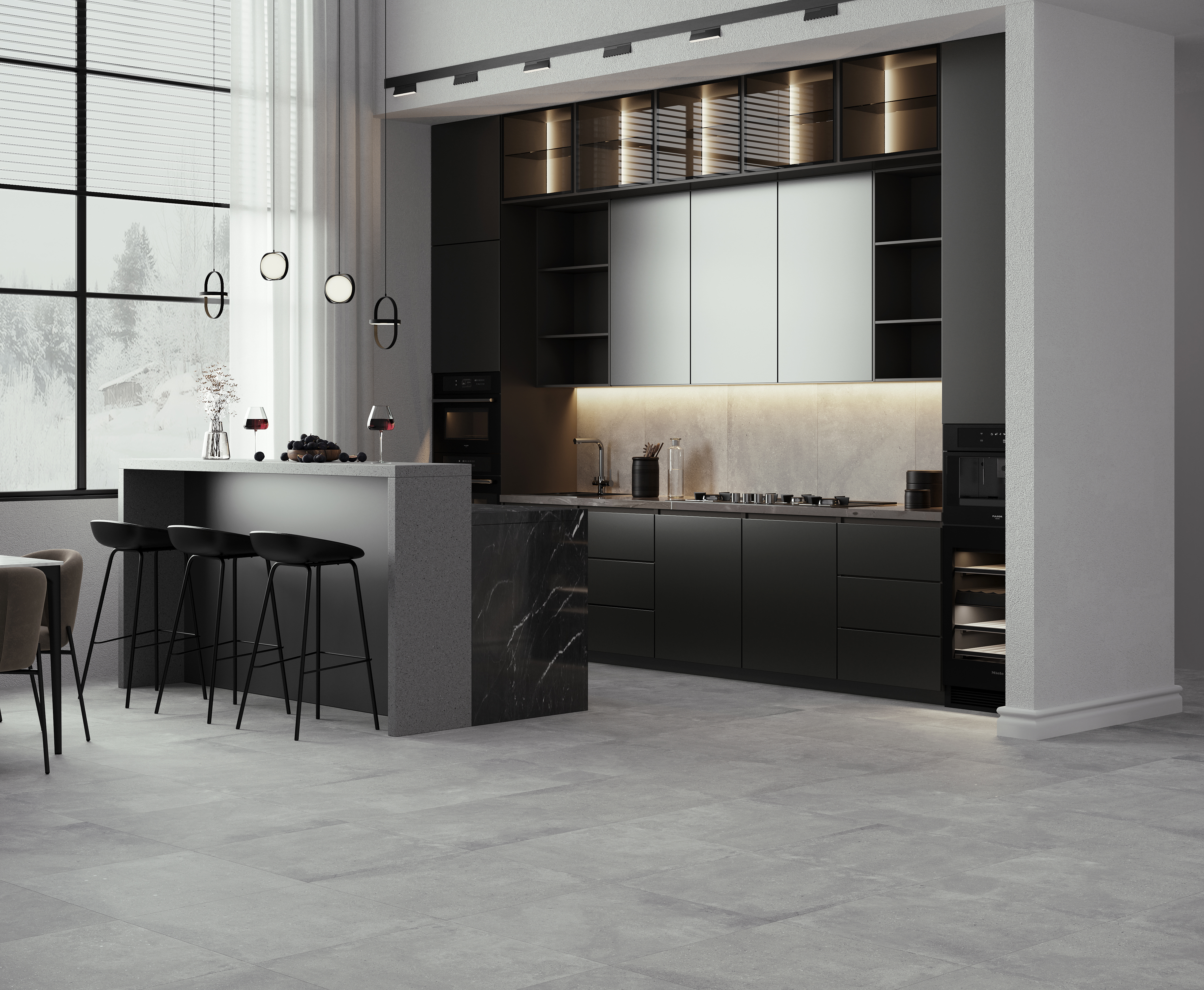 Изображение товара Керамогранит Laparet Callisto Gray 60x60 см матовый для пола и стен