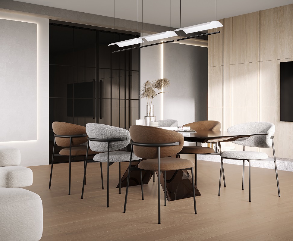 Изображение товара Керамогранит Laparet Lumina Tortila 20x120 см коричневый матовый для пола и стен