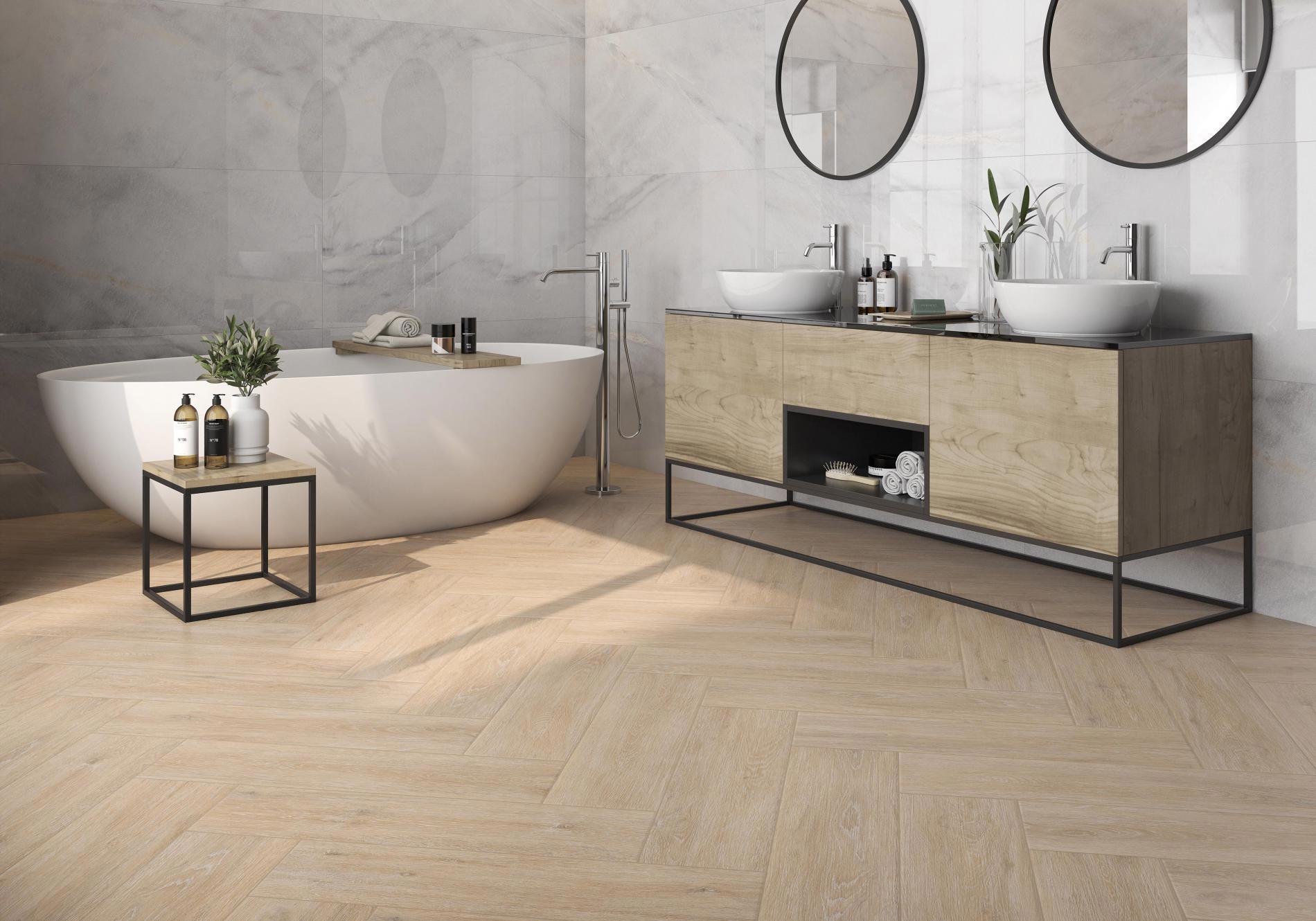 Изображение товара Керамогранит Pamesa ceramica AT.Viggo 20x120 бежевый матовый для внутренней и наружной облицовки